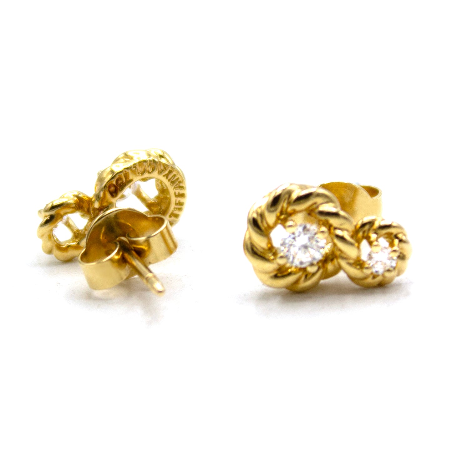 Tiffany & Co Twist Infinity earrings