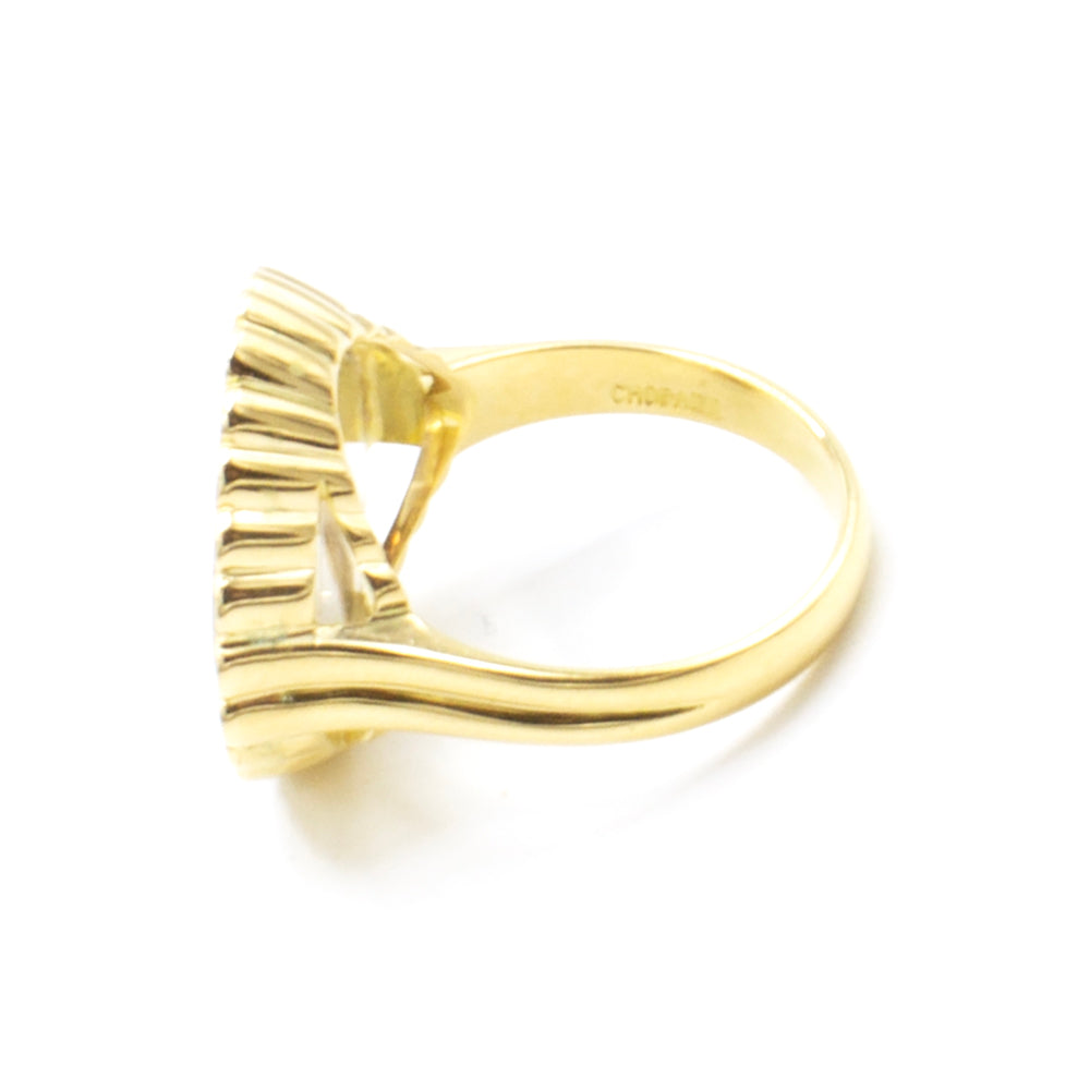 Chopard Happy Diamonds YG ring SIZE 52