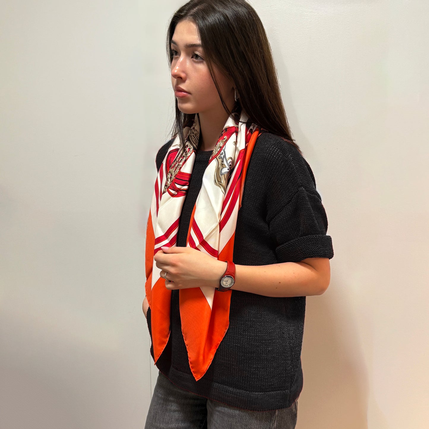 Hermes Carré 90 silk scarf