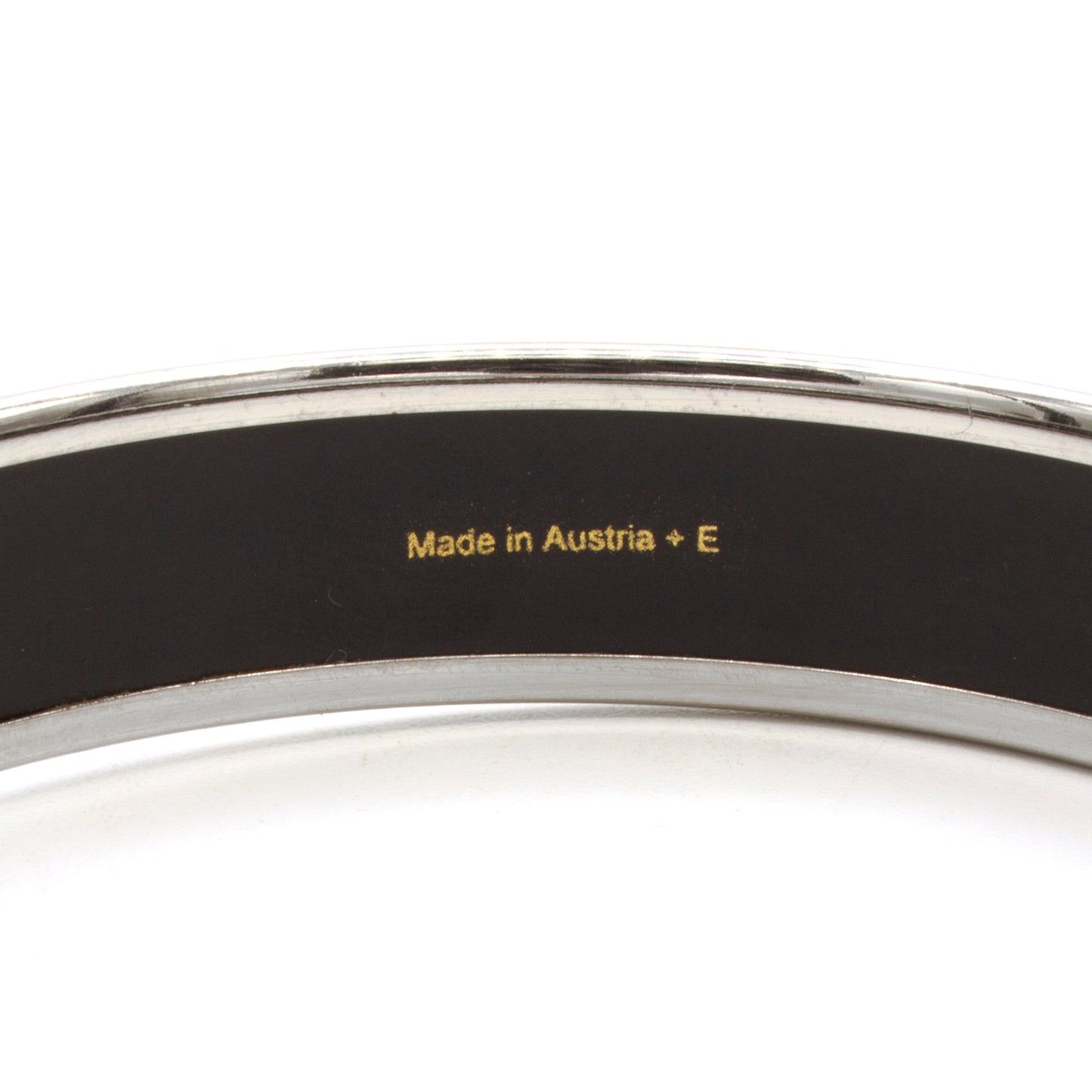 Hermès Calèche bracelet noir