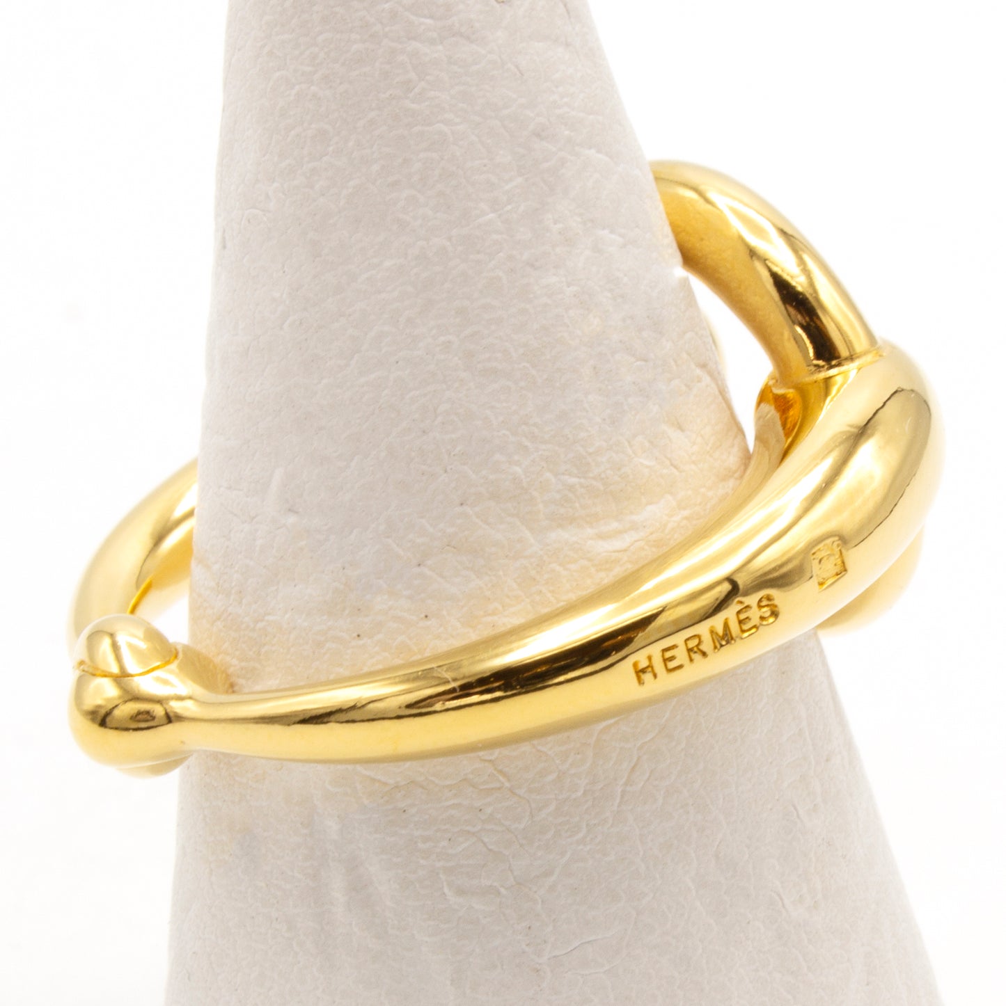Hermès Horsebit scarf ring
