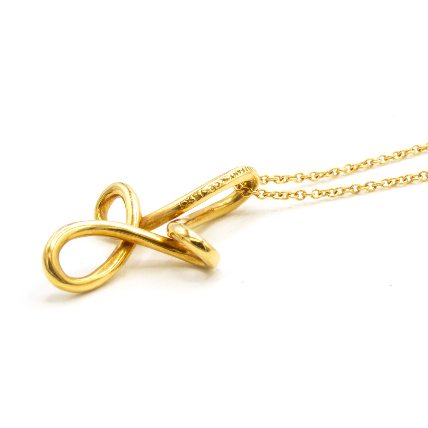 Tiffany & Co Open Cross Elsa Peretti necklace