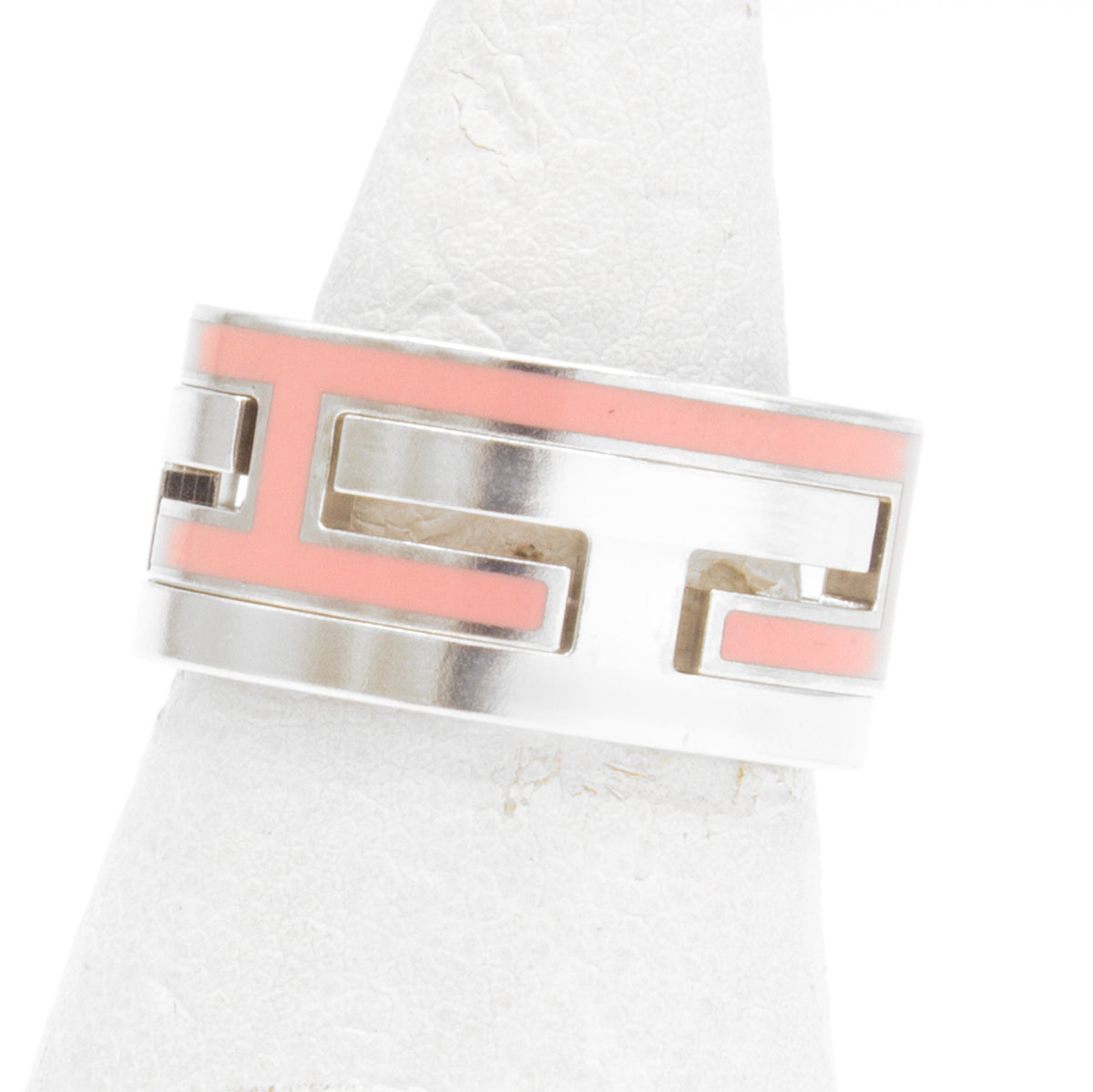 Hermès Move pink ring Size 53