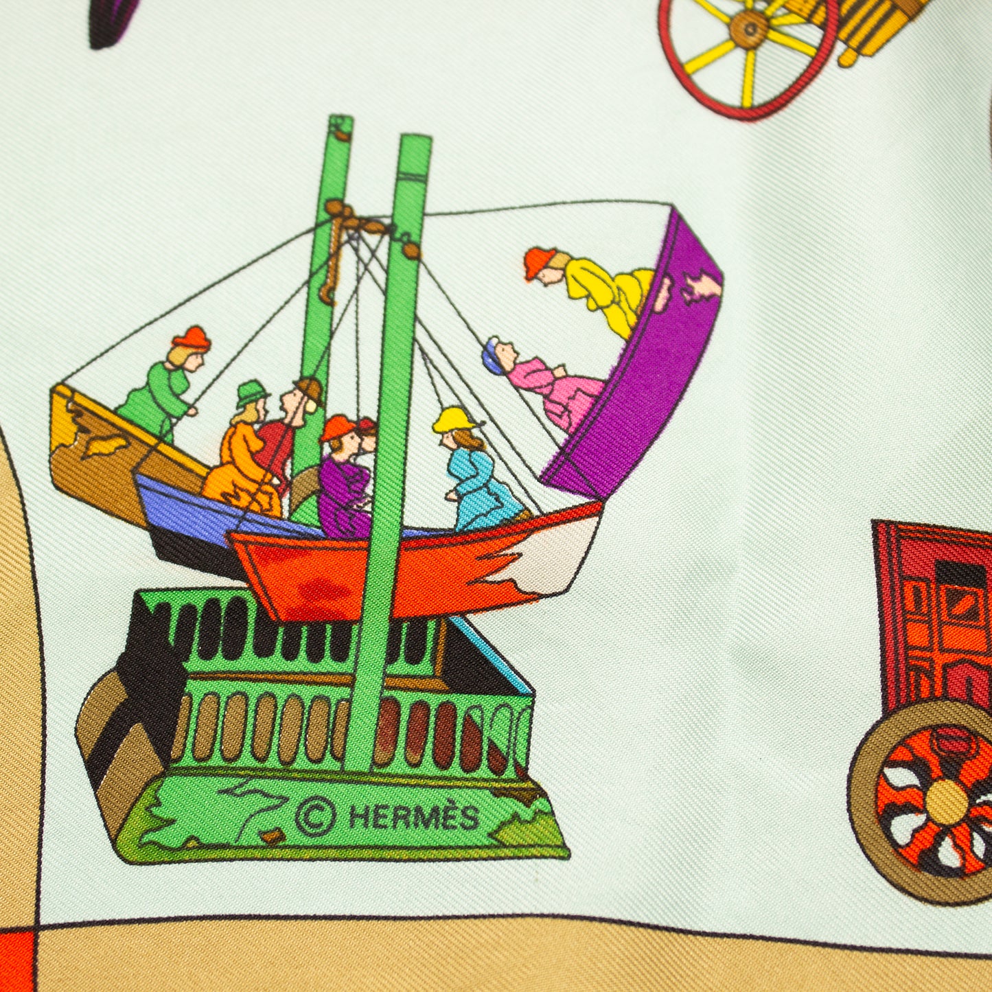 Hermes Carré 90 silk scarf
