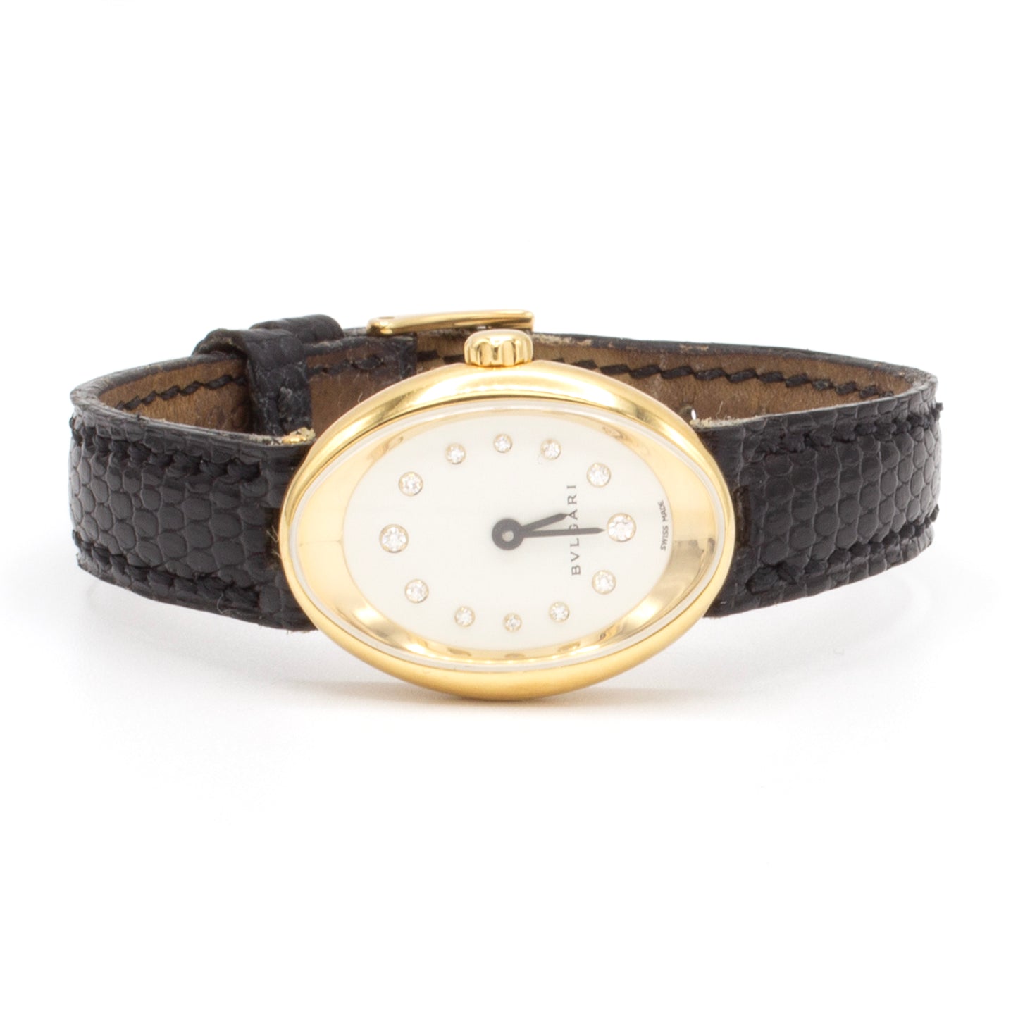Bulgari Oval 18K watch