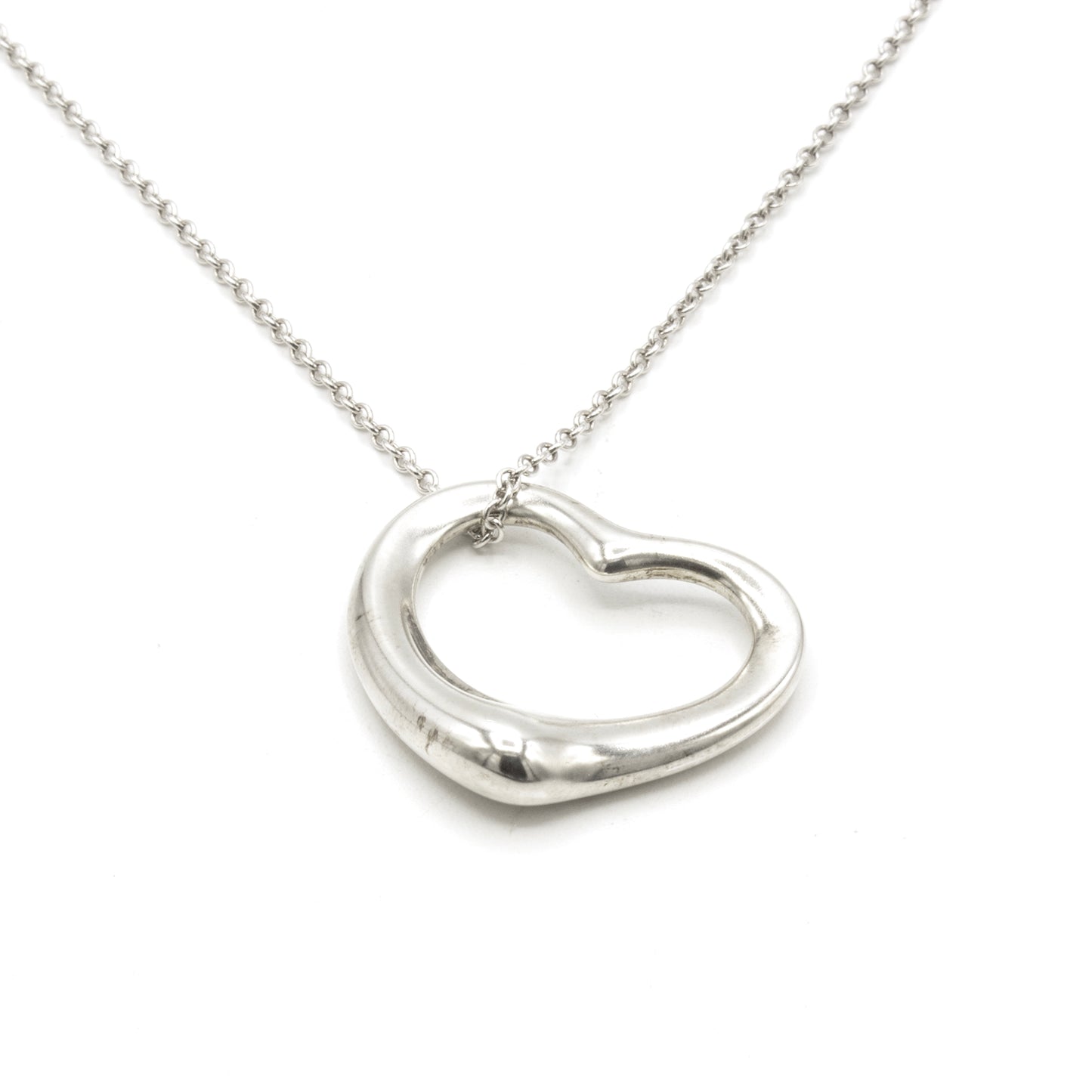 Tiffany & Co Open Heart Necklace - Large Size