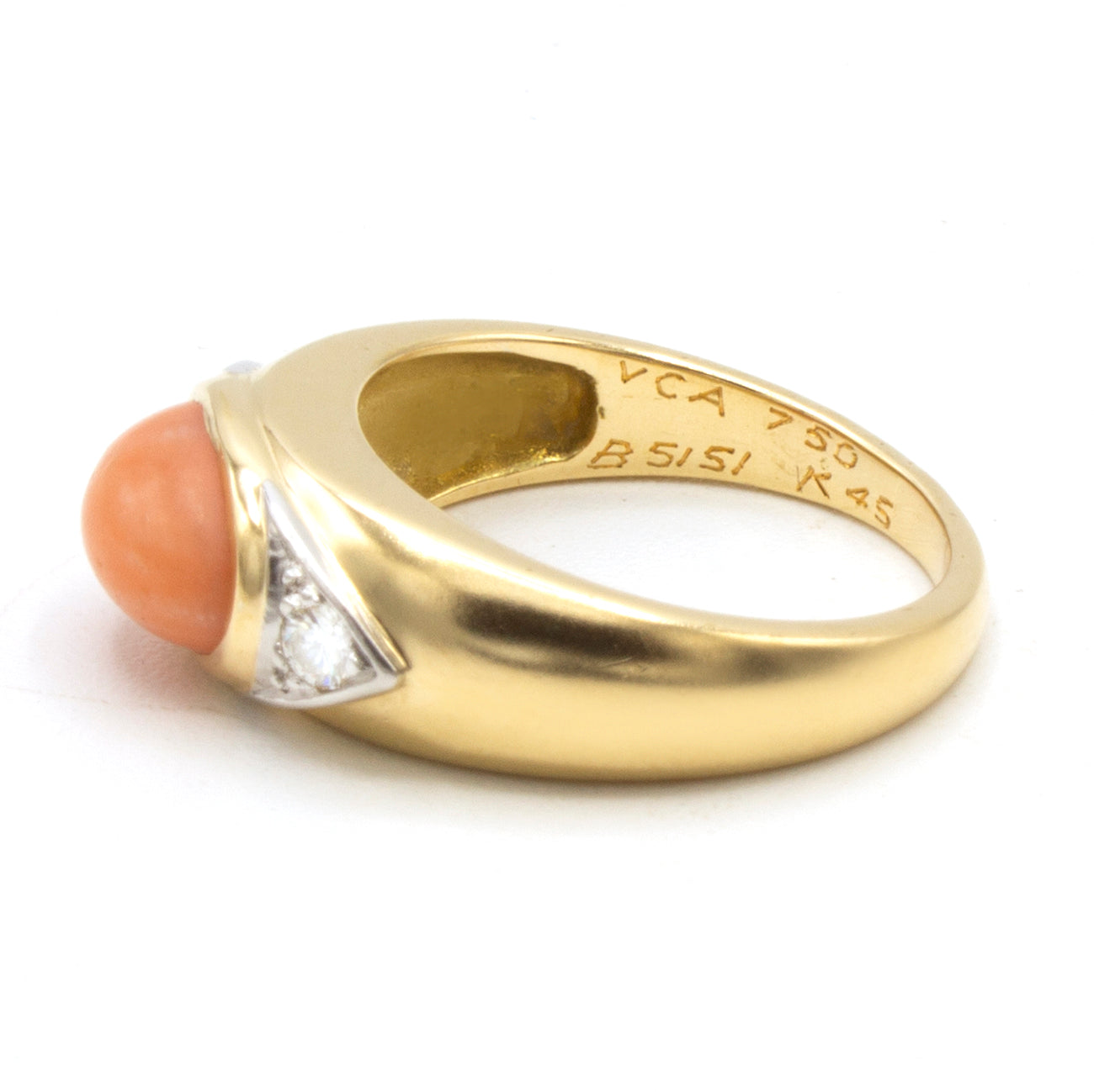 Van Cleef & Arpels Corail ring SIZE 47