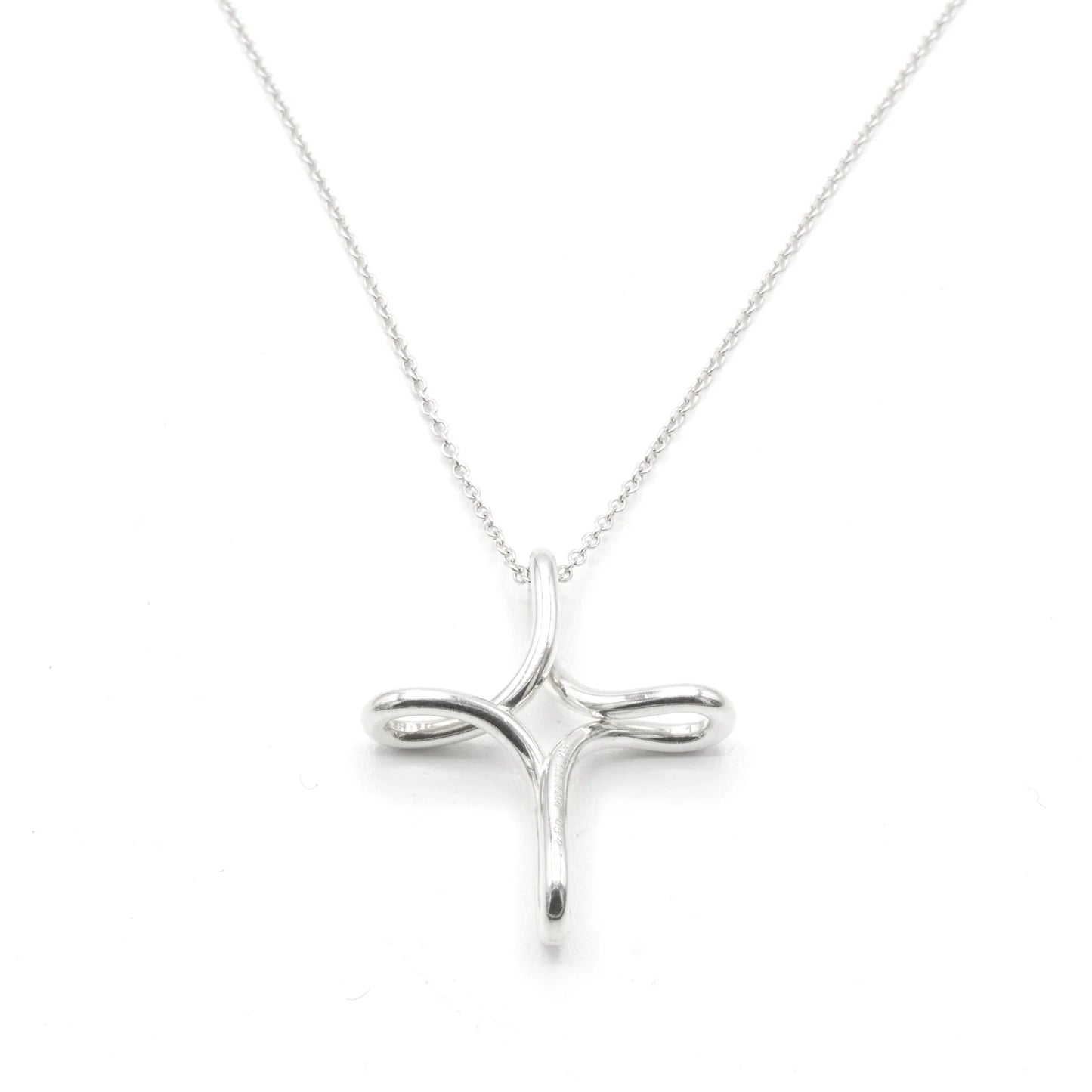 Tiffany & Co Elsa Peretti Infinity Cross necklace