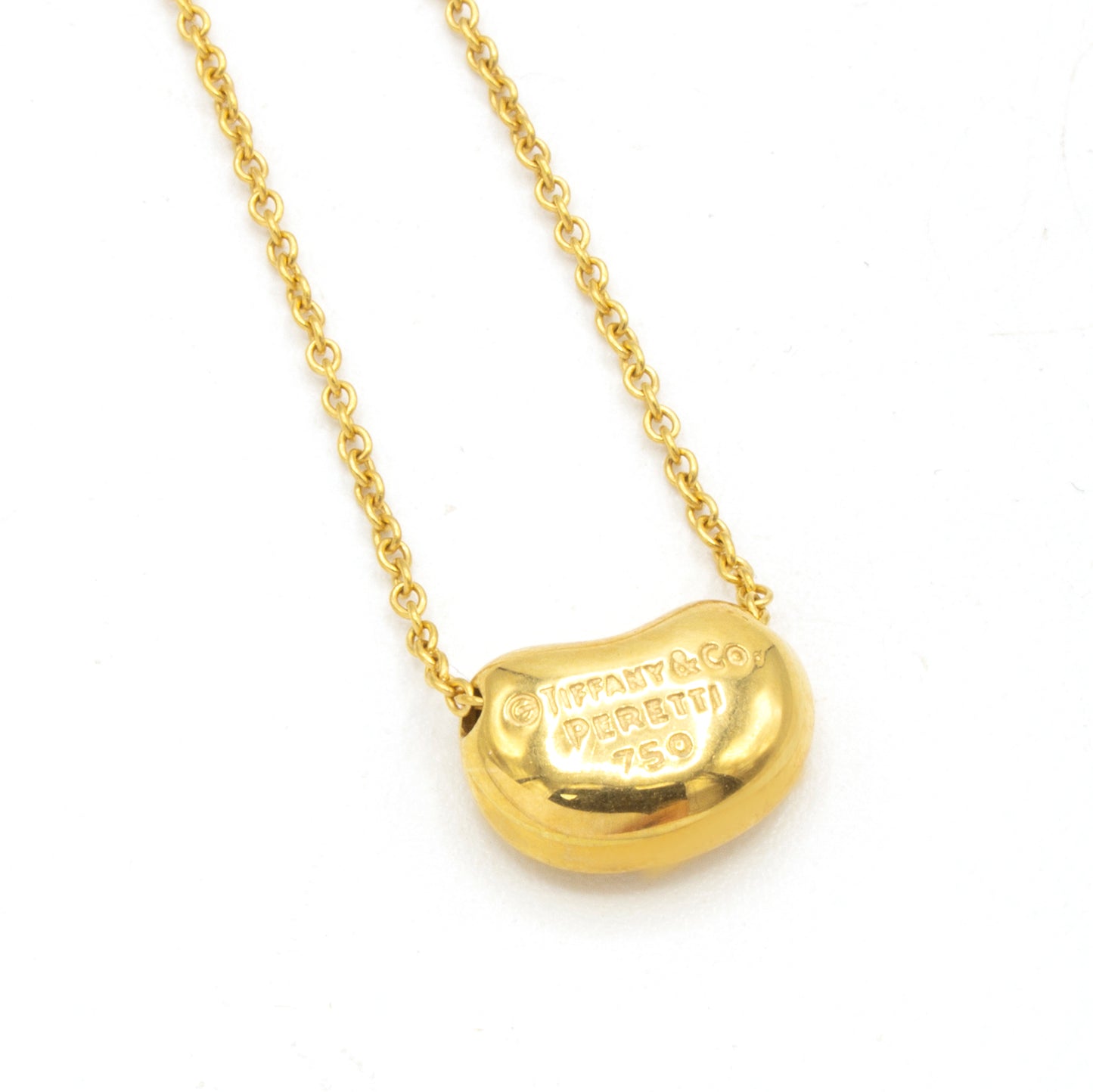 Tiffany & Co Elsa Peretti Bean necklace