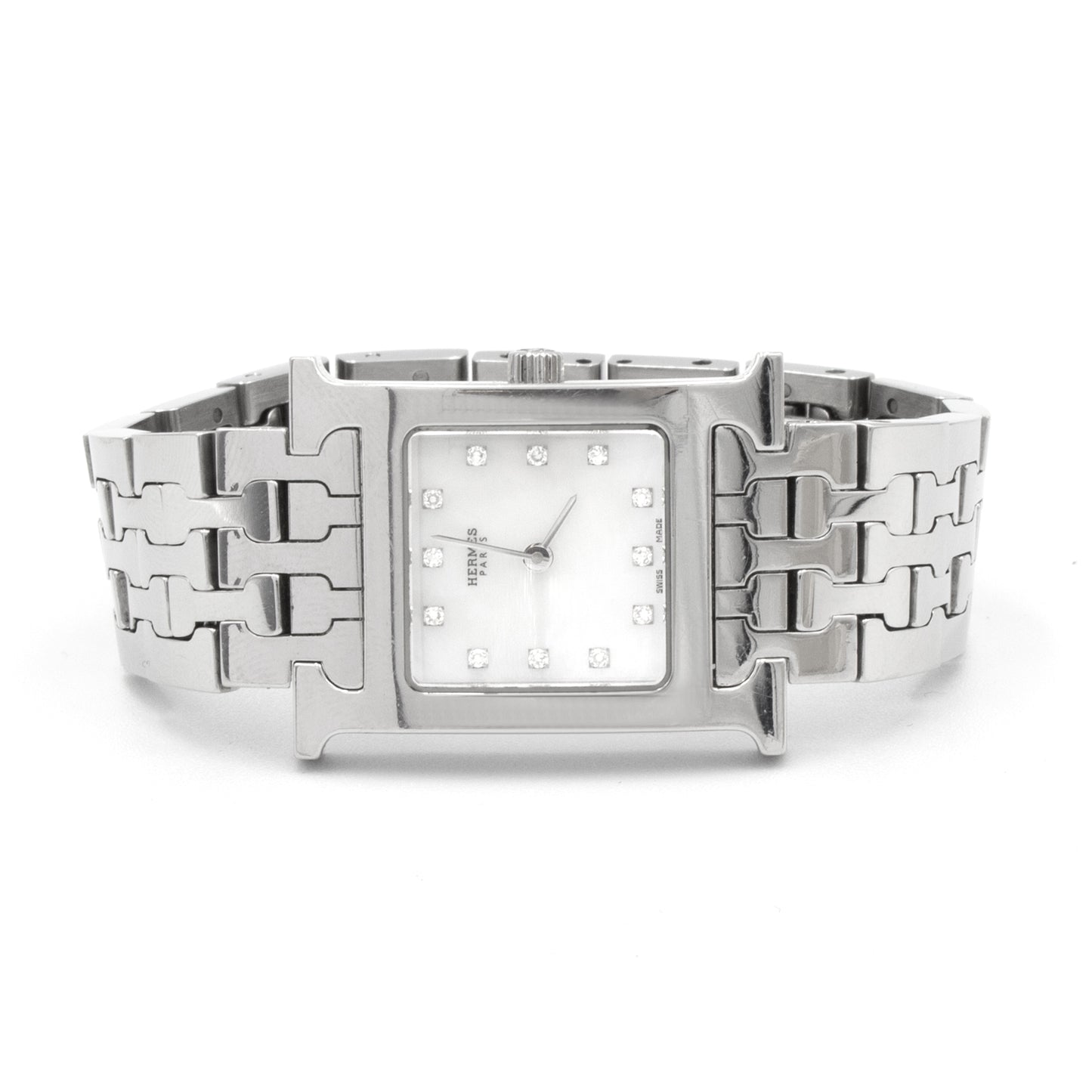 Hermès Heure H HH1.210 diamonds watch