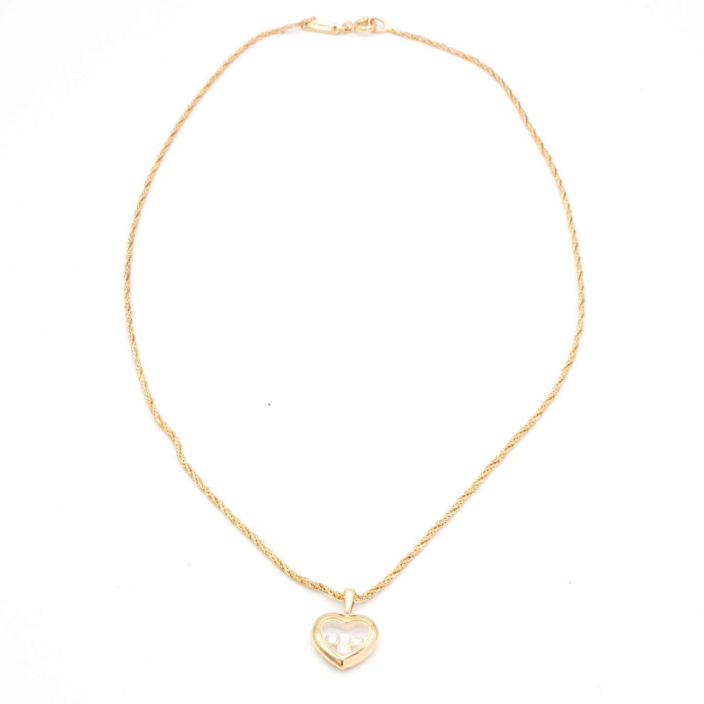 Chopard Happy Diamonds necklace