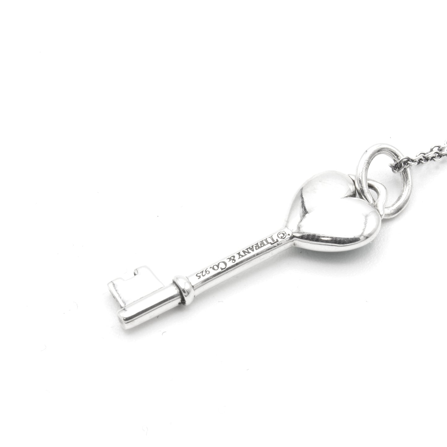 Tiffany & Co Key Heart necklace