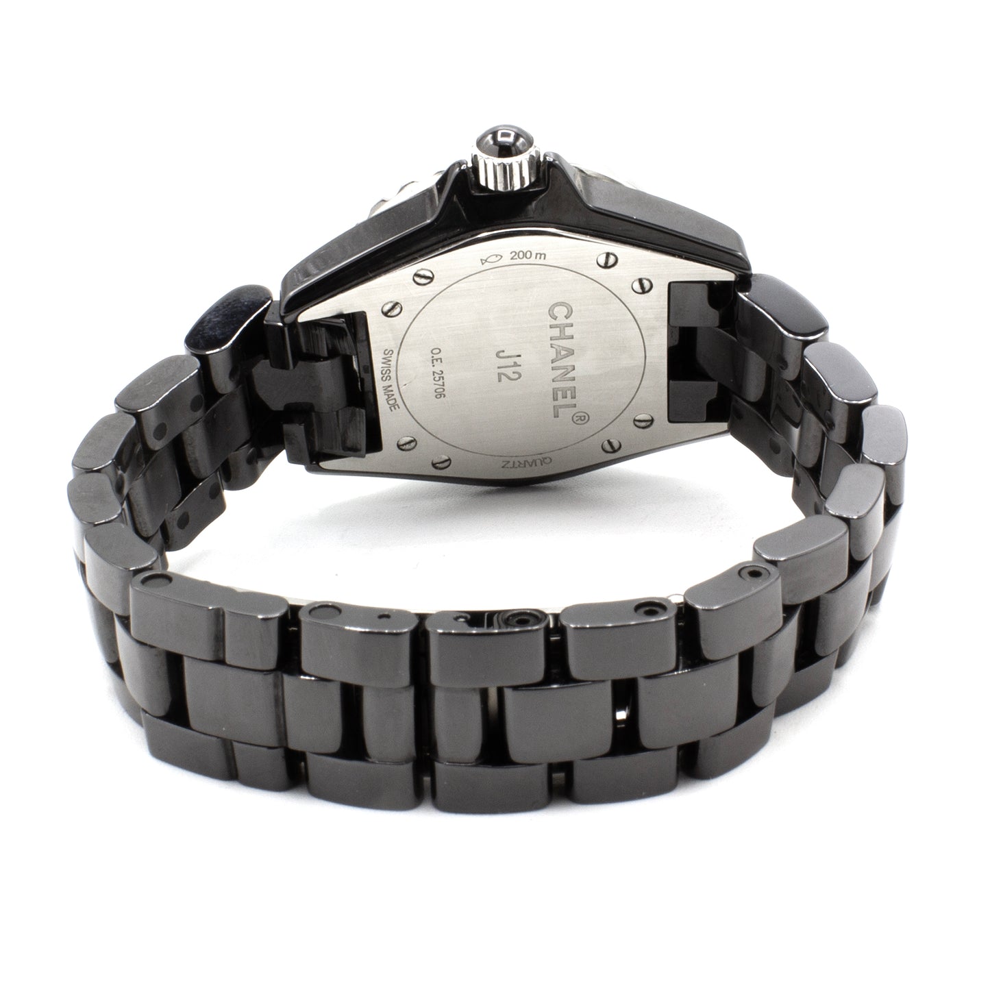 Chanel J12 black ceramic watch