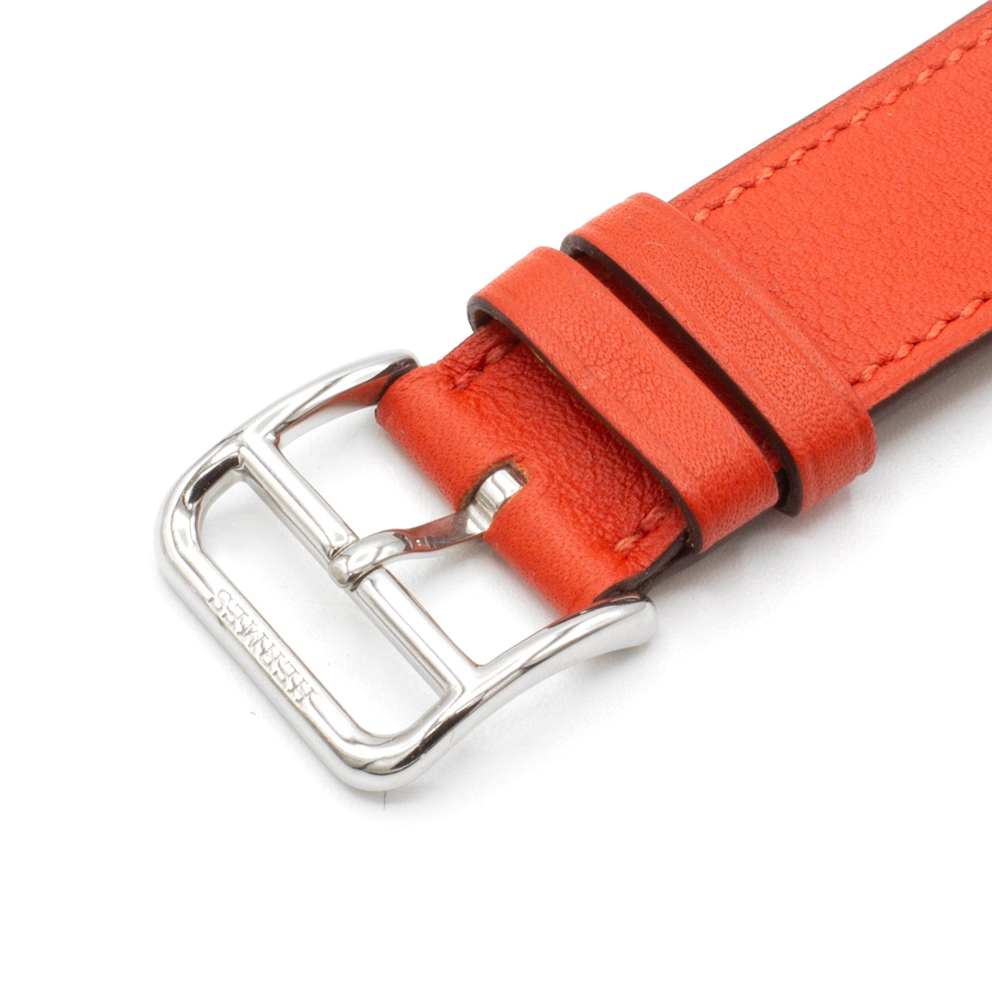 Hermès Cape Cod CC1.710 watch bracelet coral