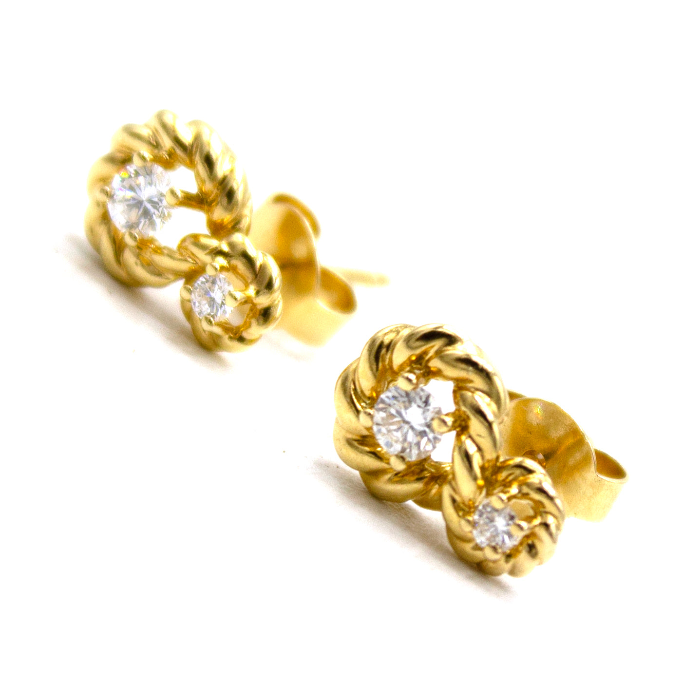 Tiffany & Co Twist Infinity earrings