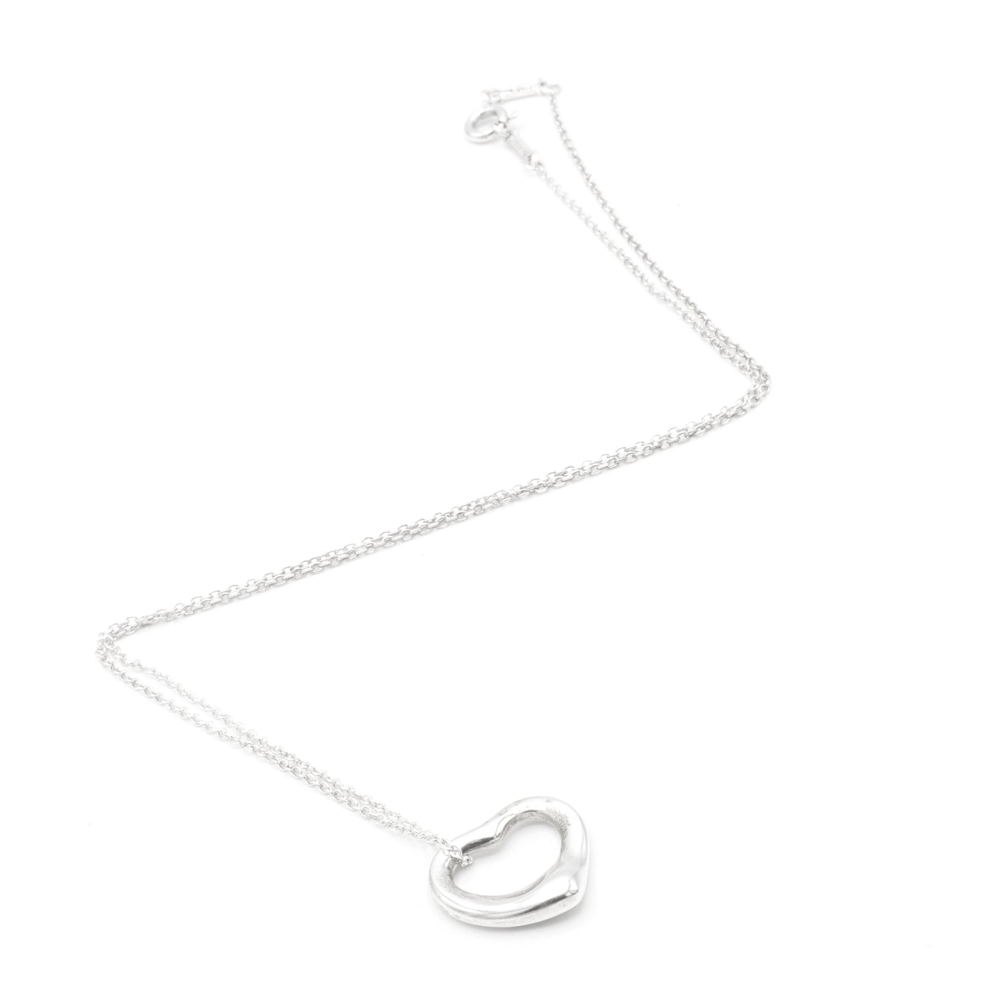 Tiffany Open Heart 15mm necklace