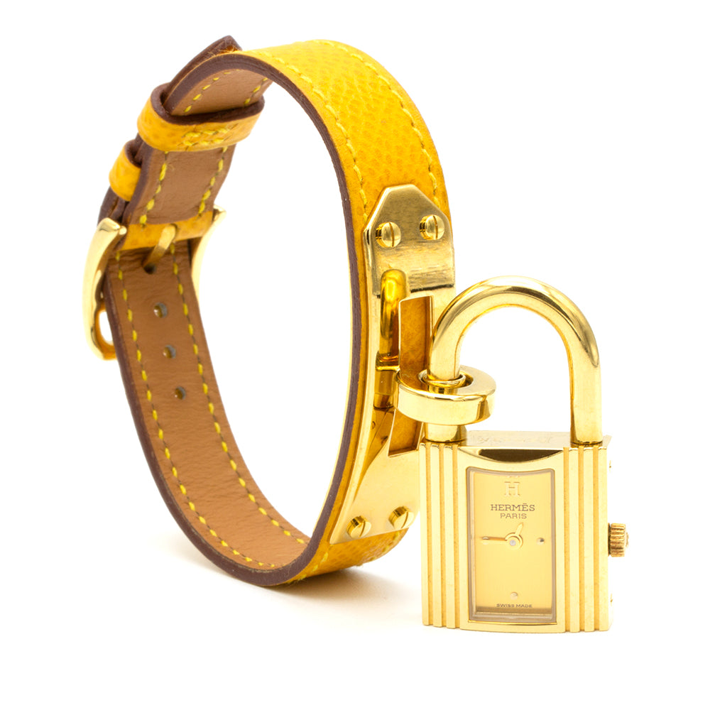 Kelly Watch Bracelet Epsom Yellow