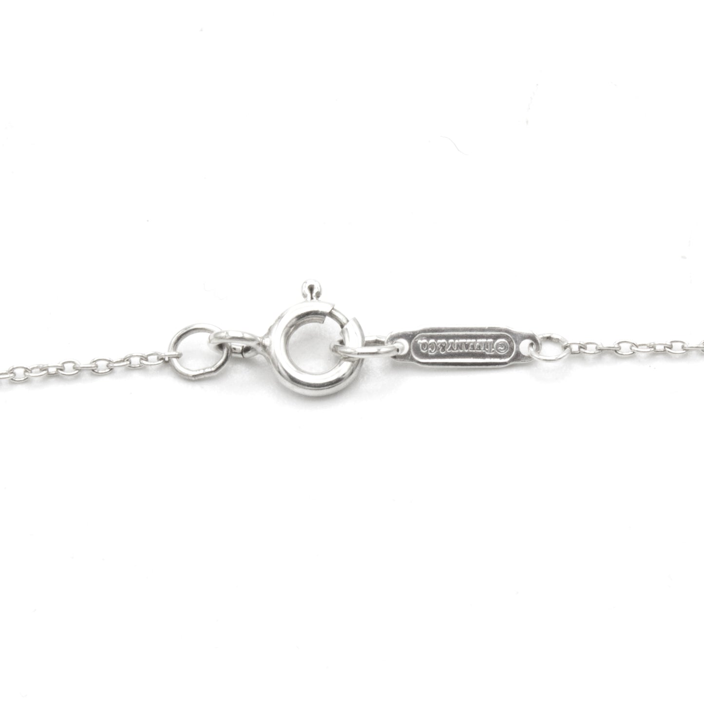 Tiffany & Co Double Heart necklace Arg925
