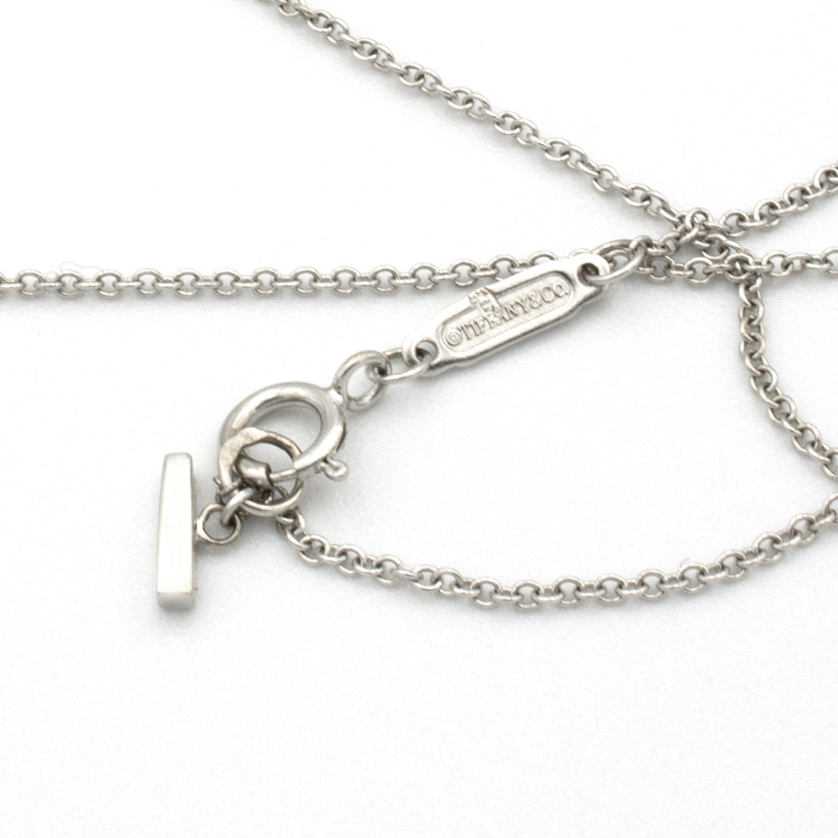 Tiffany & Co T Smile 18K necklace