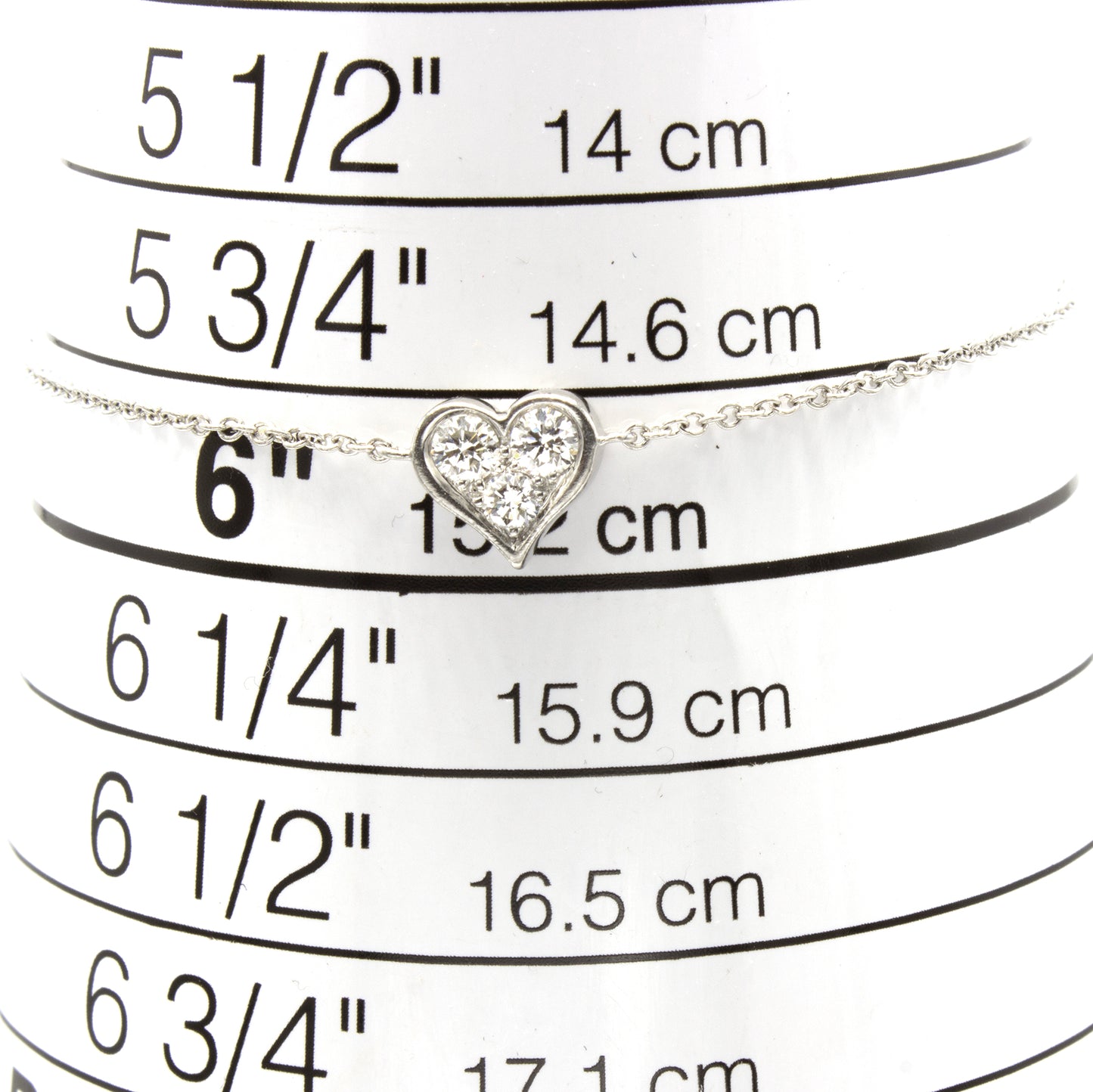 Tiffany & Co Sentimental Heart diamonds bracelet