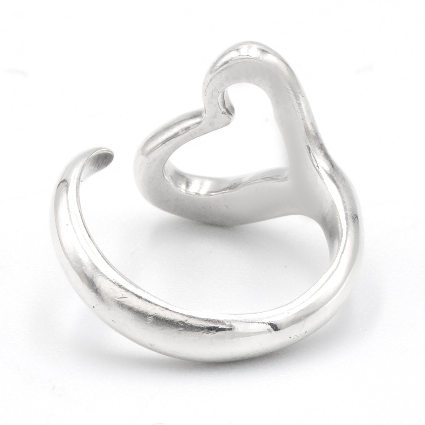 Tiffany & Co Open Heart ring SIZE 49