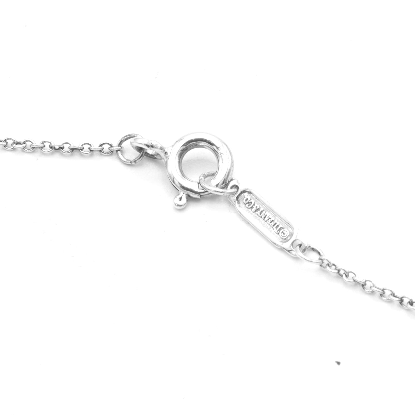 Tiffany & Co Key Heart necklace