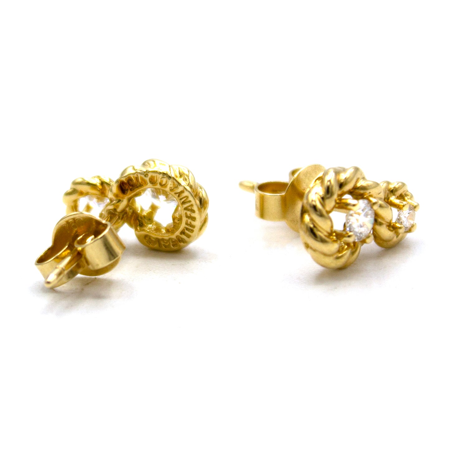 Tiffany & Co Twist Infinity earrings