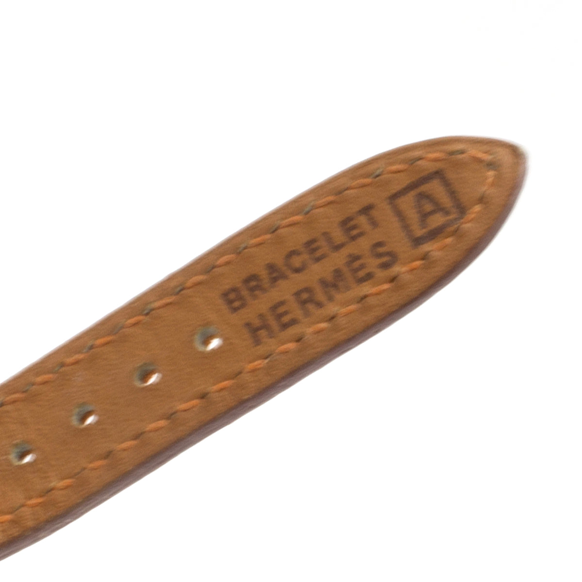 Hermès Kelly orange watch