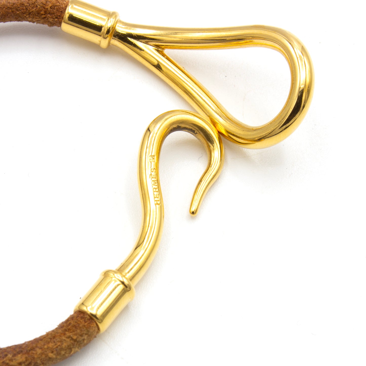 Hermes Jumbo bracelet single strap & natural leather