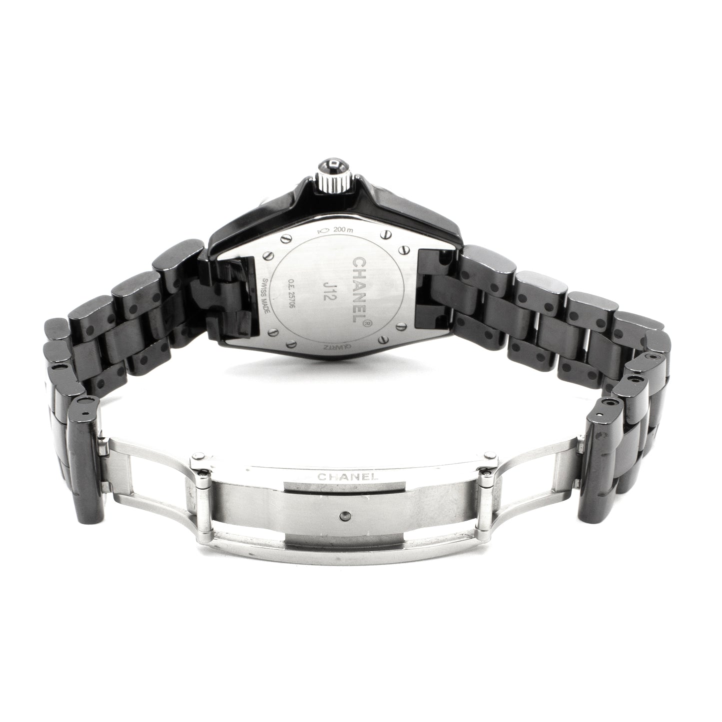 Chanel J12 black ceramic watch
