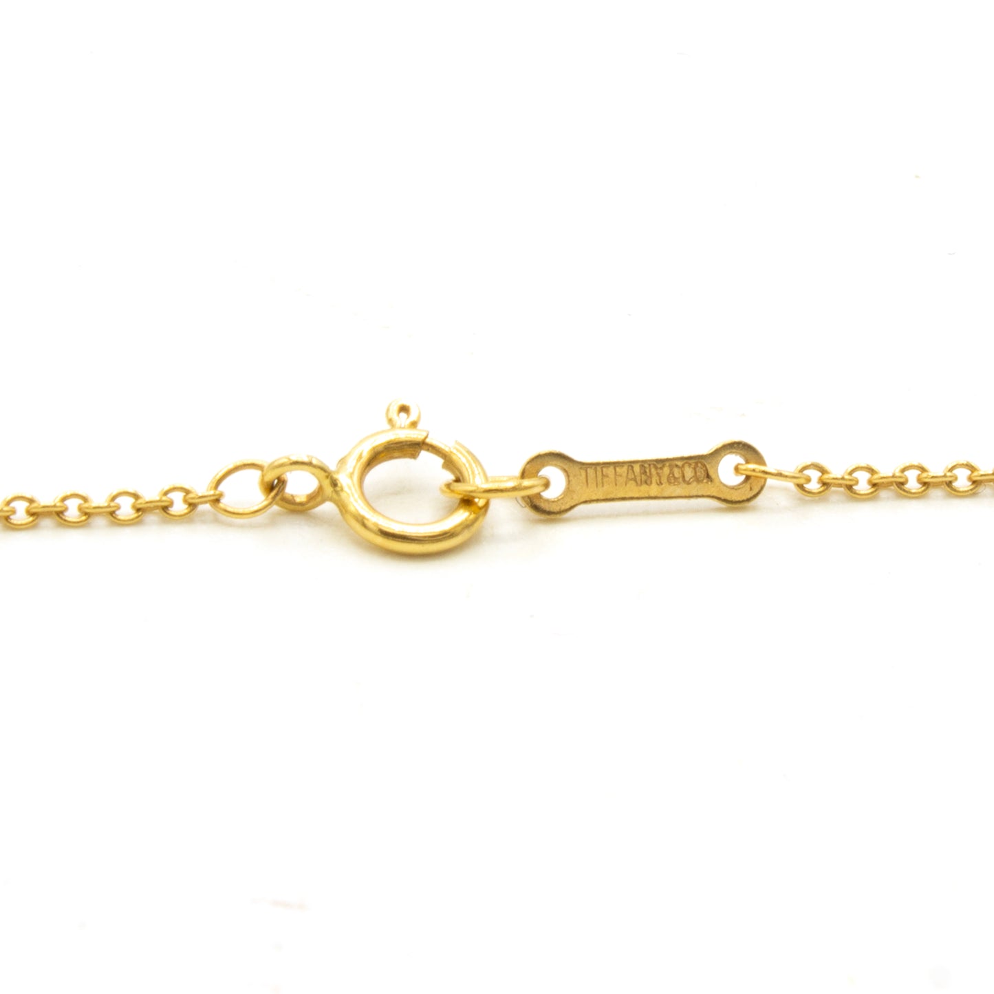 Tiffany & Co Open Cross Elsa Peretti necklace