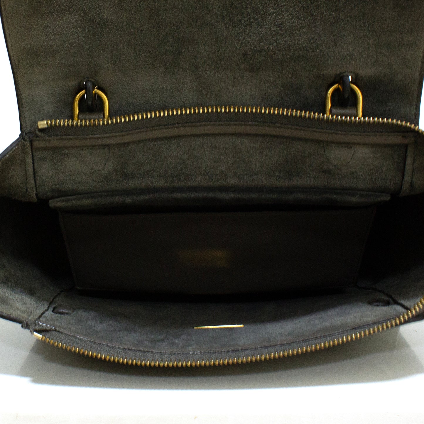 Celine Belt micro grey bag