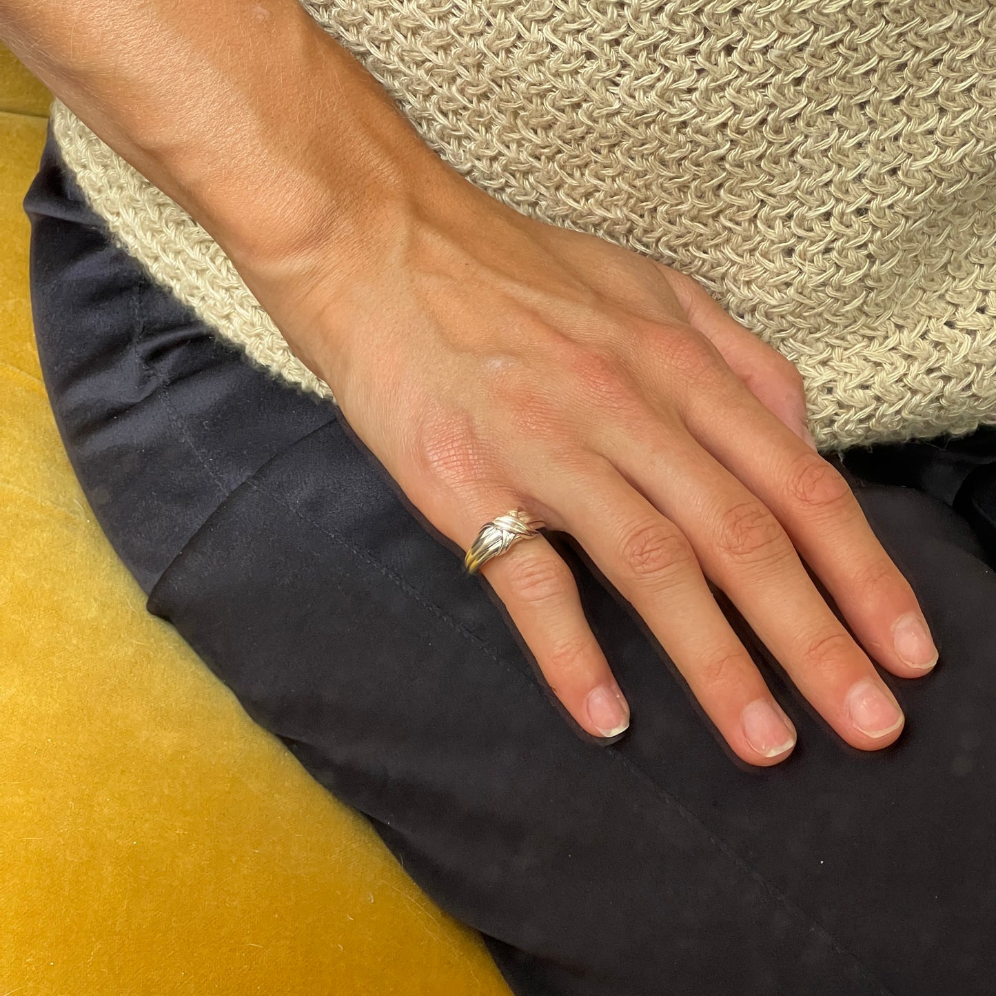 Tiffany & Co Signature ring SIZE 49