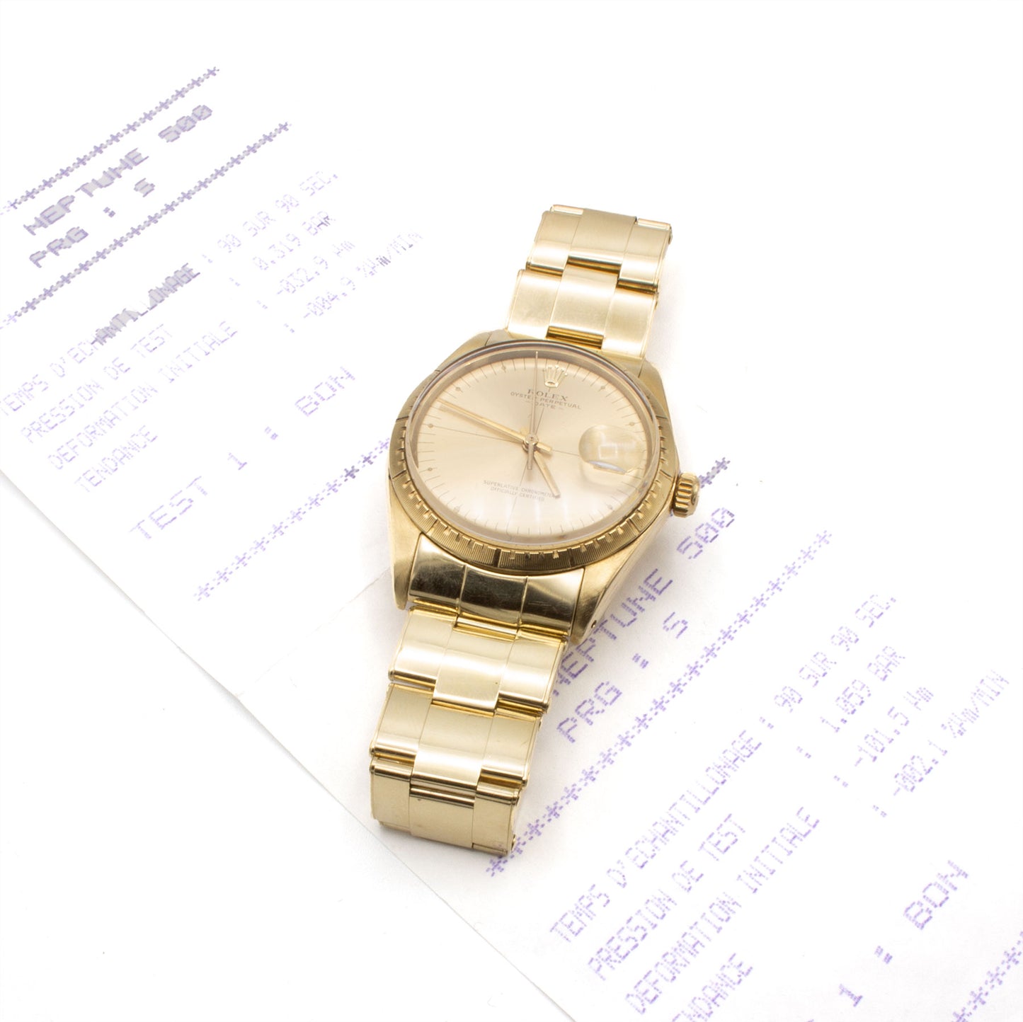 Rolex Oyster Perpetual 14K 1503 watch