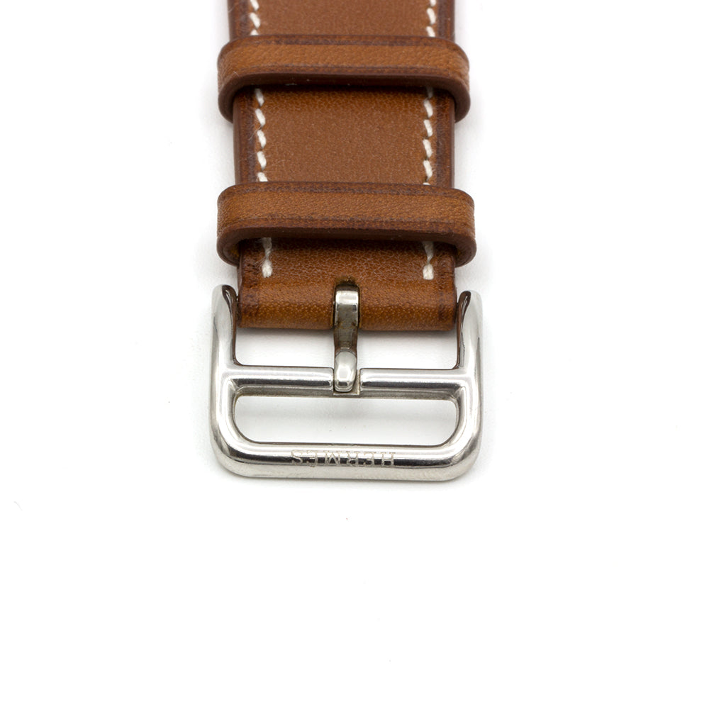 Hermès Rallye RA1.810 watch bracelet barenia