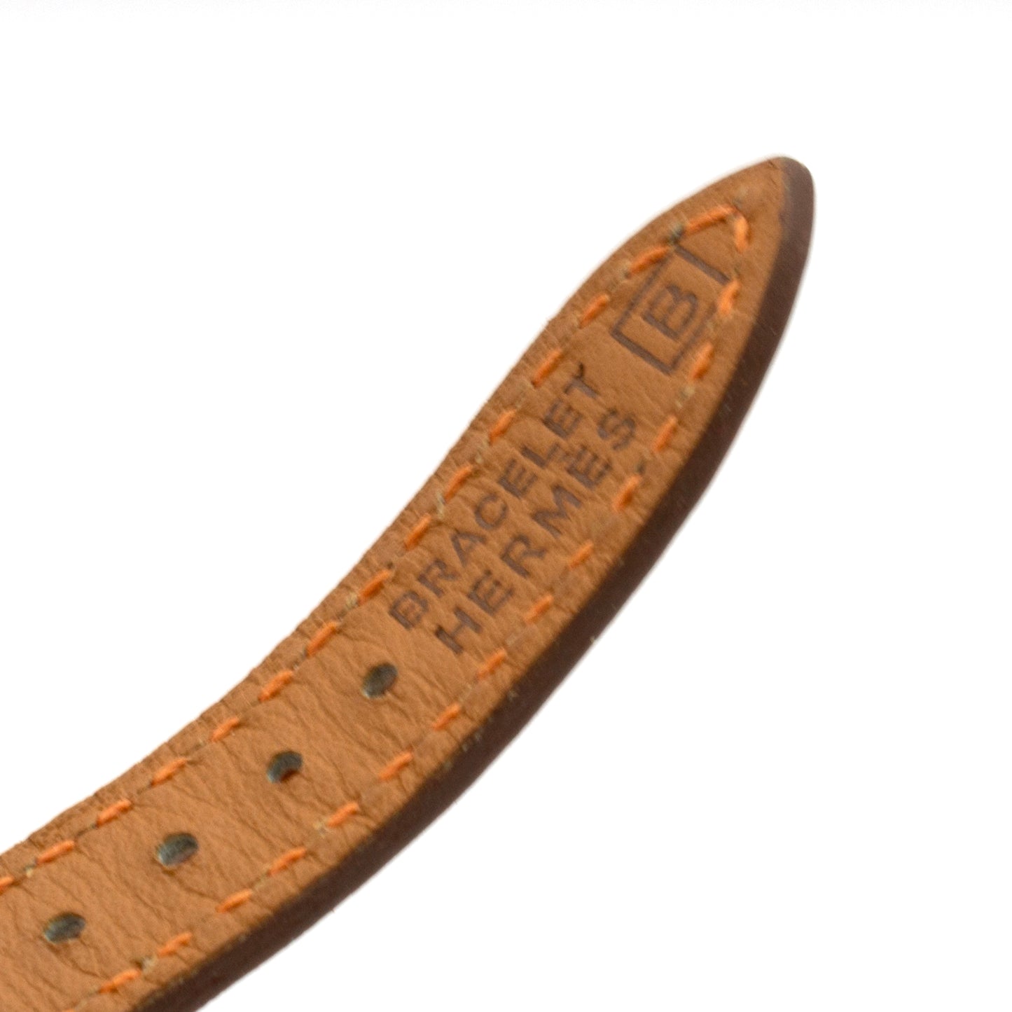 Hermès Kelly orange watch