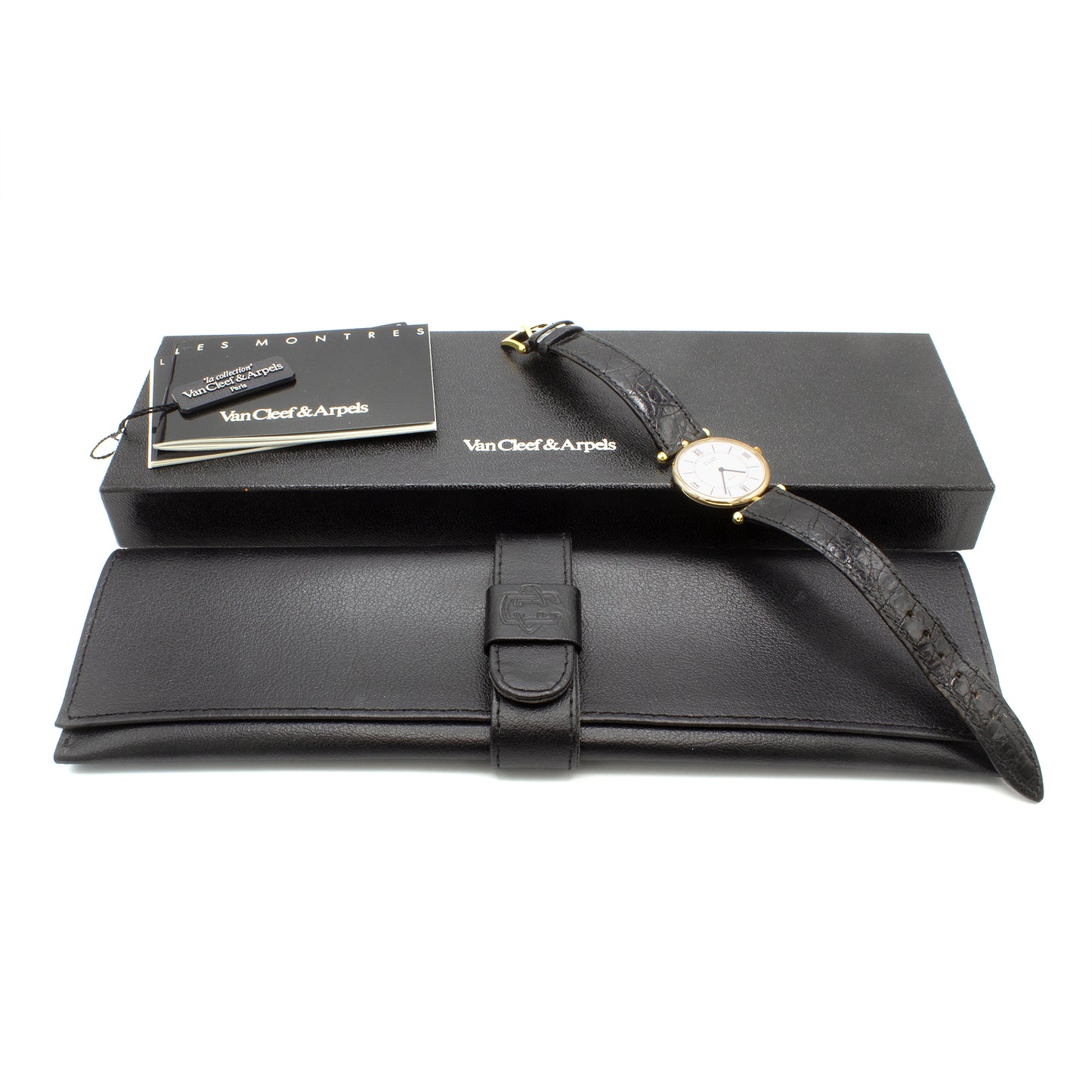 Van Cleef & Arpels 18K La Classique watch