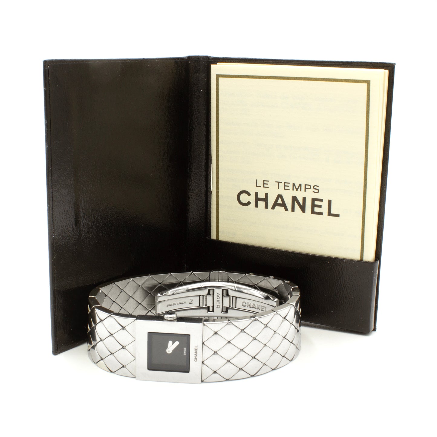 Chanel Matelassée steel