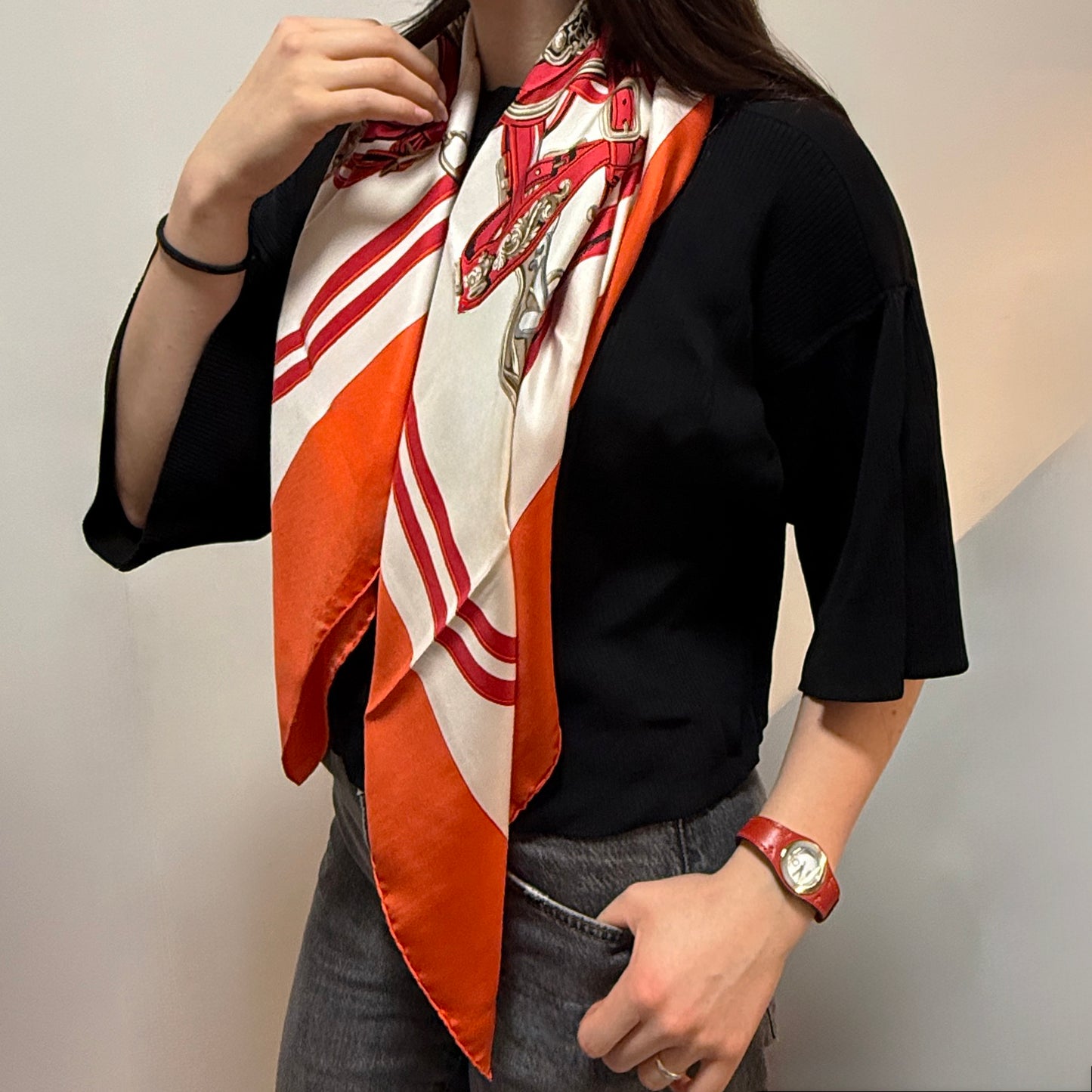 Hermes Carré 90 silk scarf