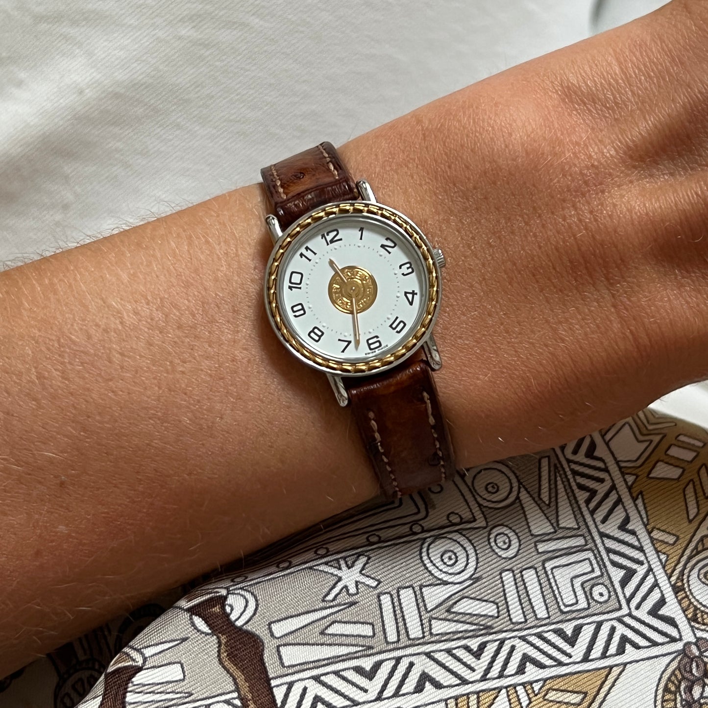 Hermès Sellier 24mm watch
