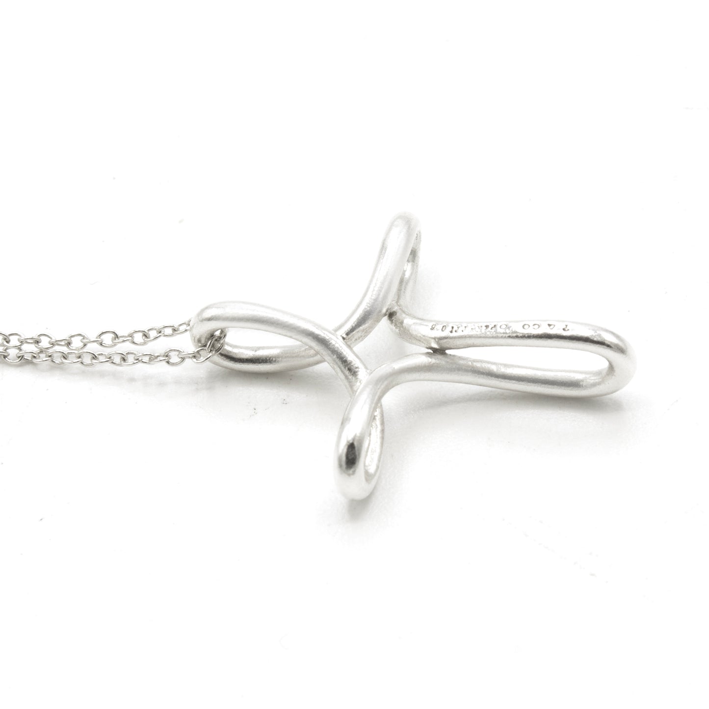 Tiffany & Co Elsa Peretti Infinity Cross necklace
