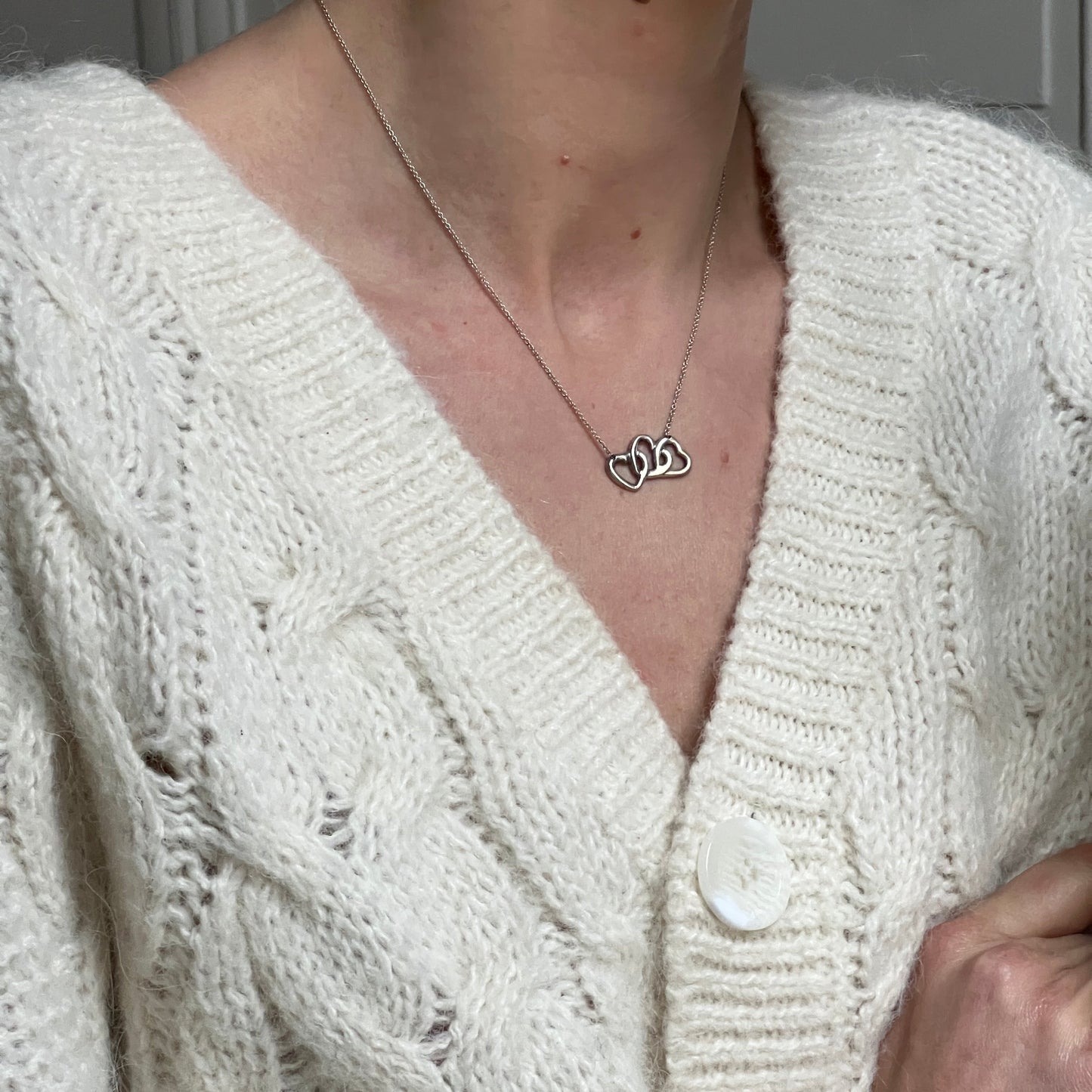 Tiffany & Co Triple Heart necklace