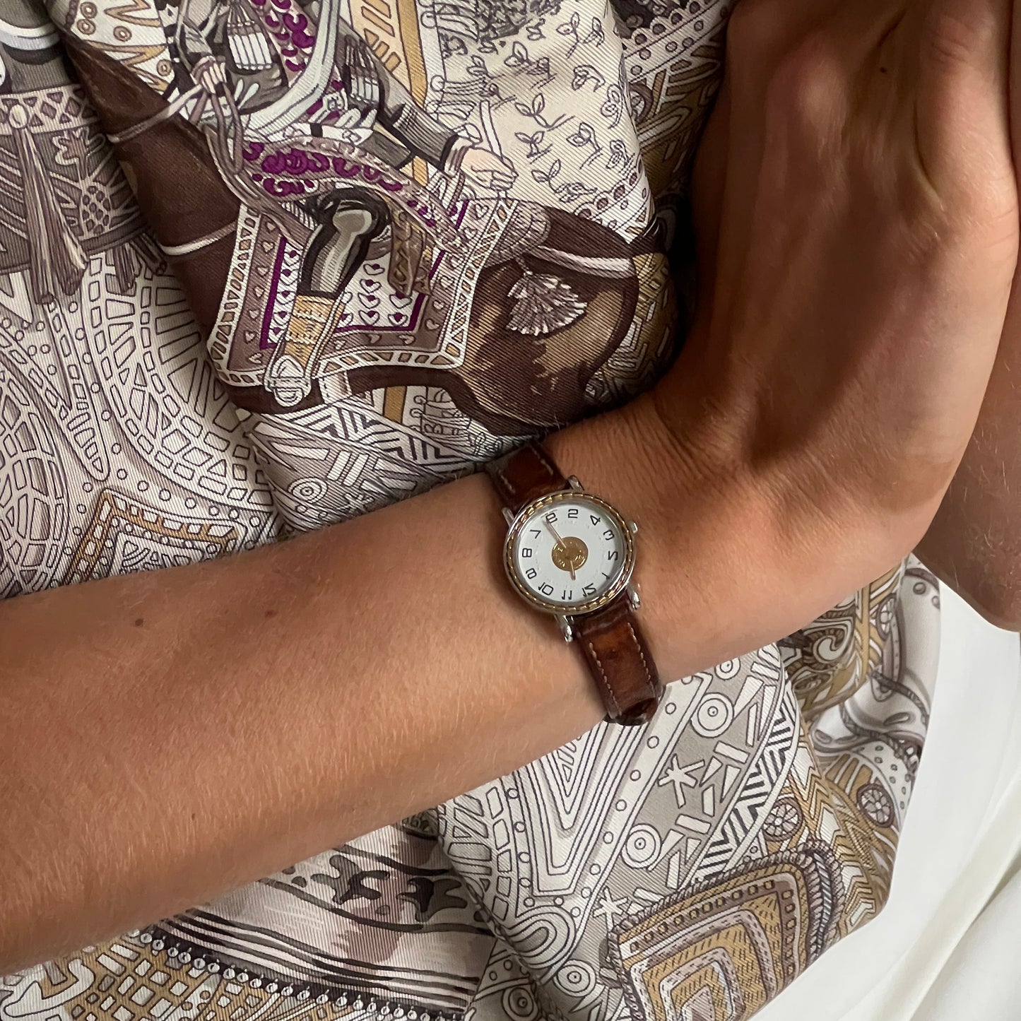 Hermès Sellier 24mm watch