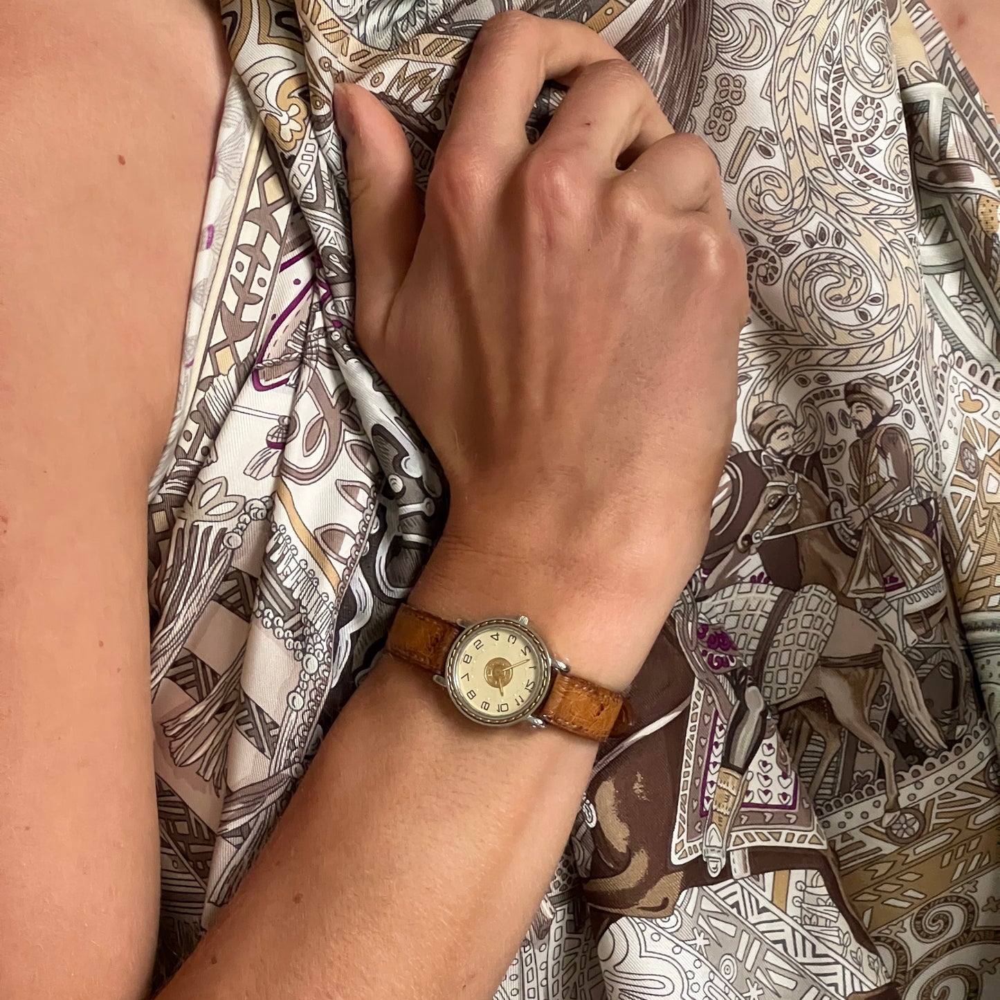 Hermès Sellier 24mm watch
