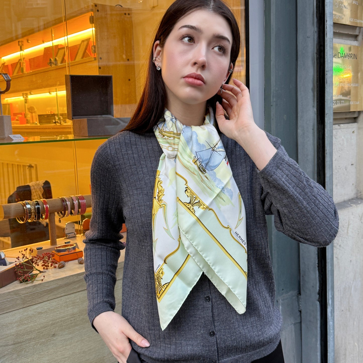 Hermes Carré 90 silk scarf