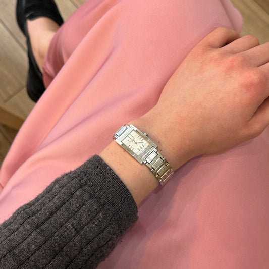 Hermès Tandem TA1.210 steel watch