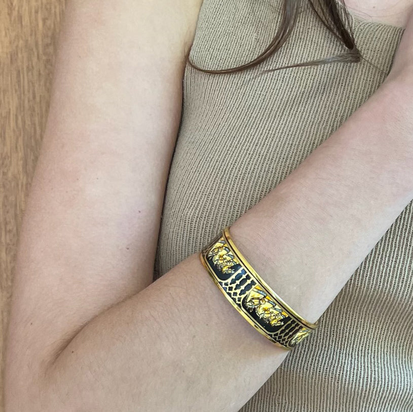 Hermès Email bracelet