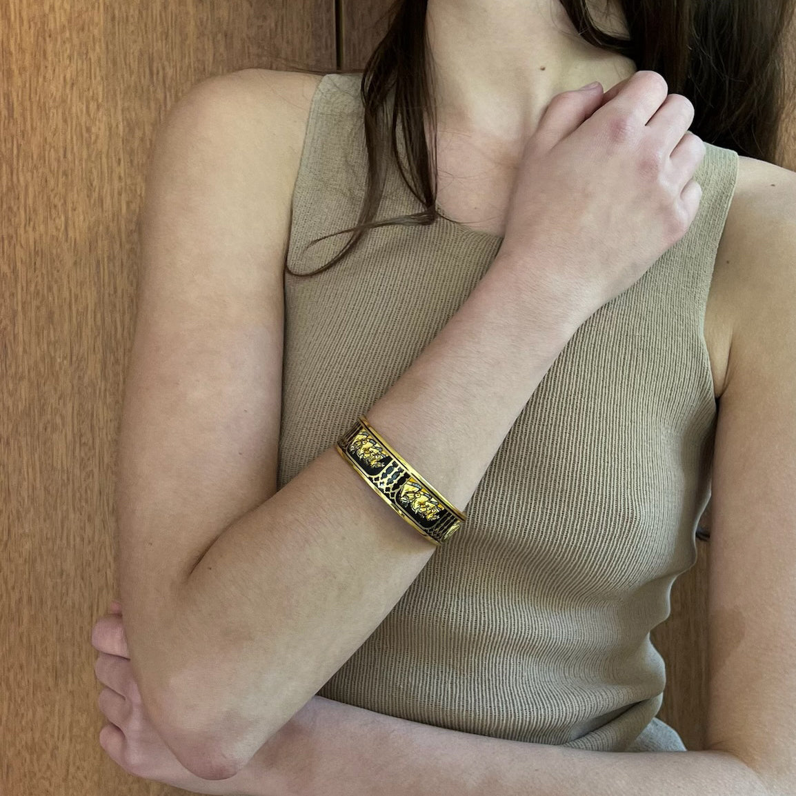 Hermès Email bracelet