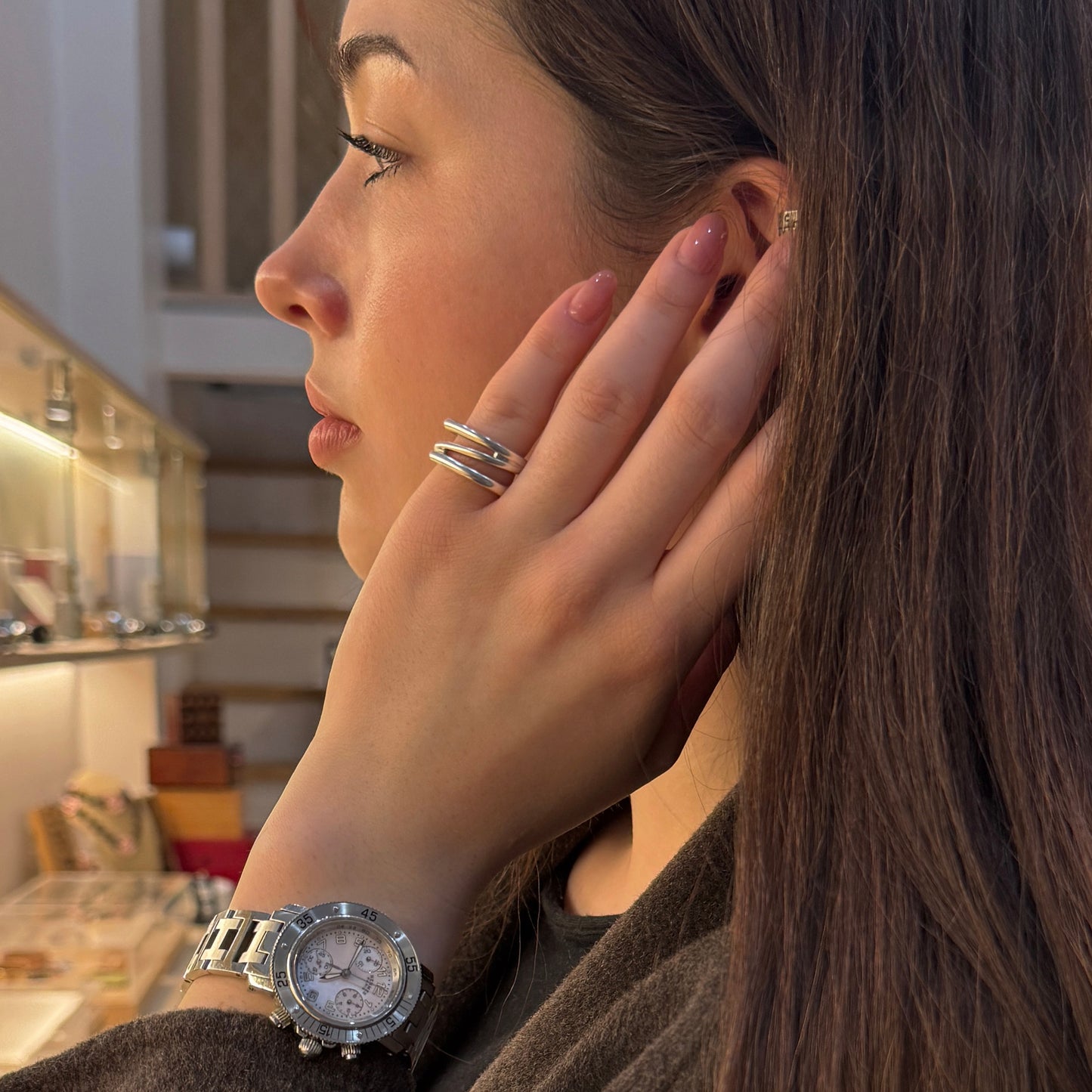 Tiffany & Co Diagonal ring