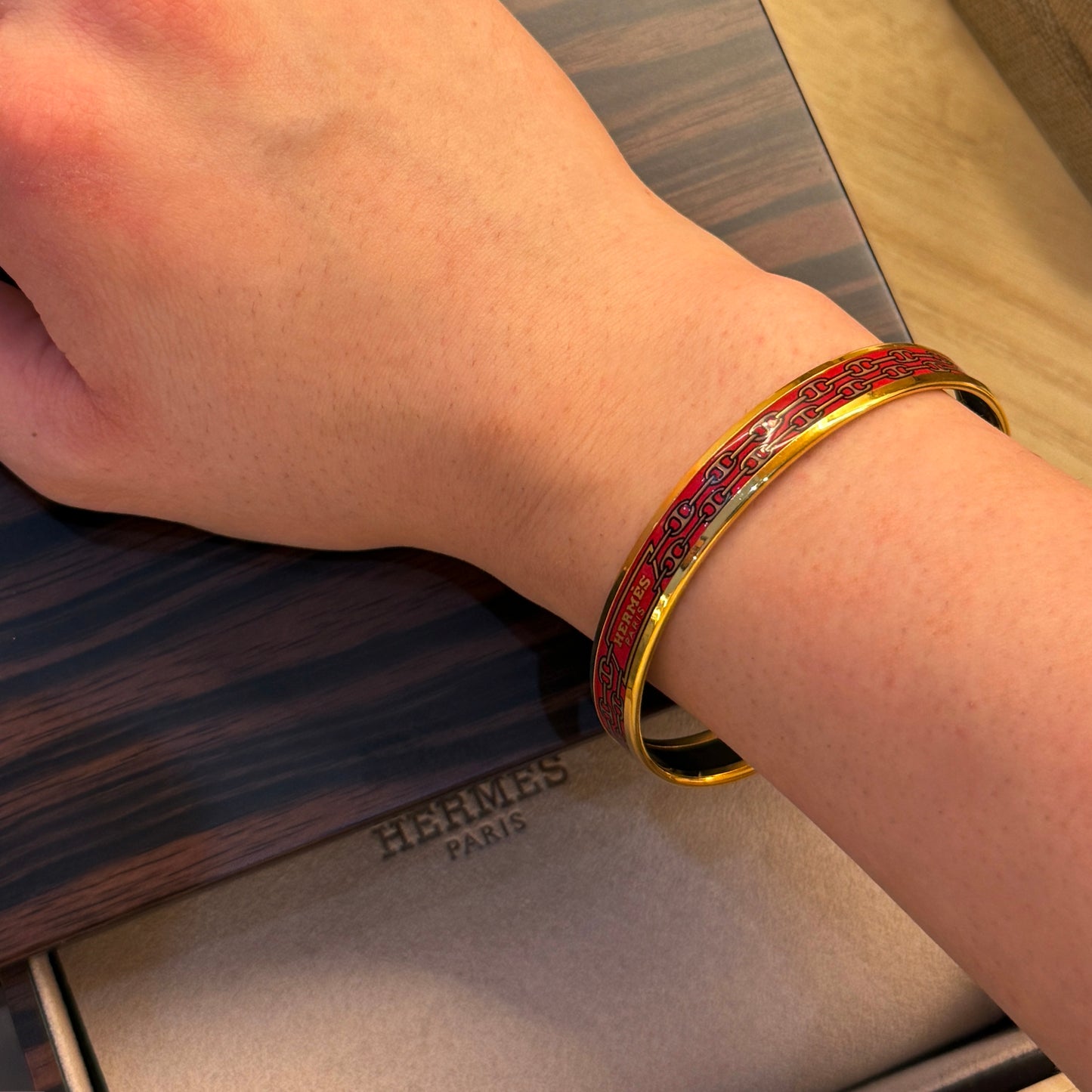 Hermès Enamel bracelet